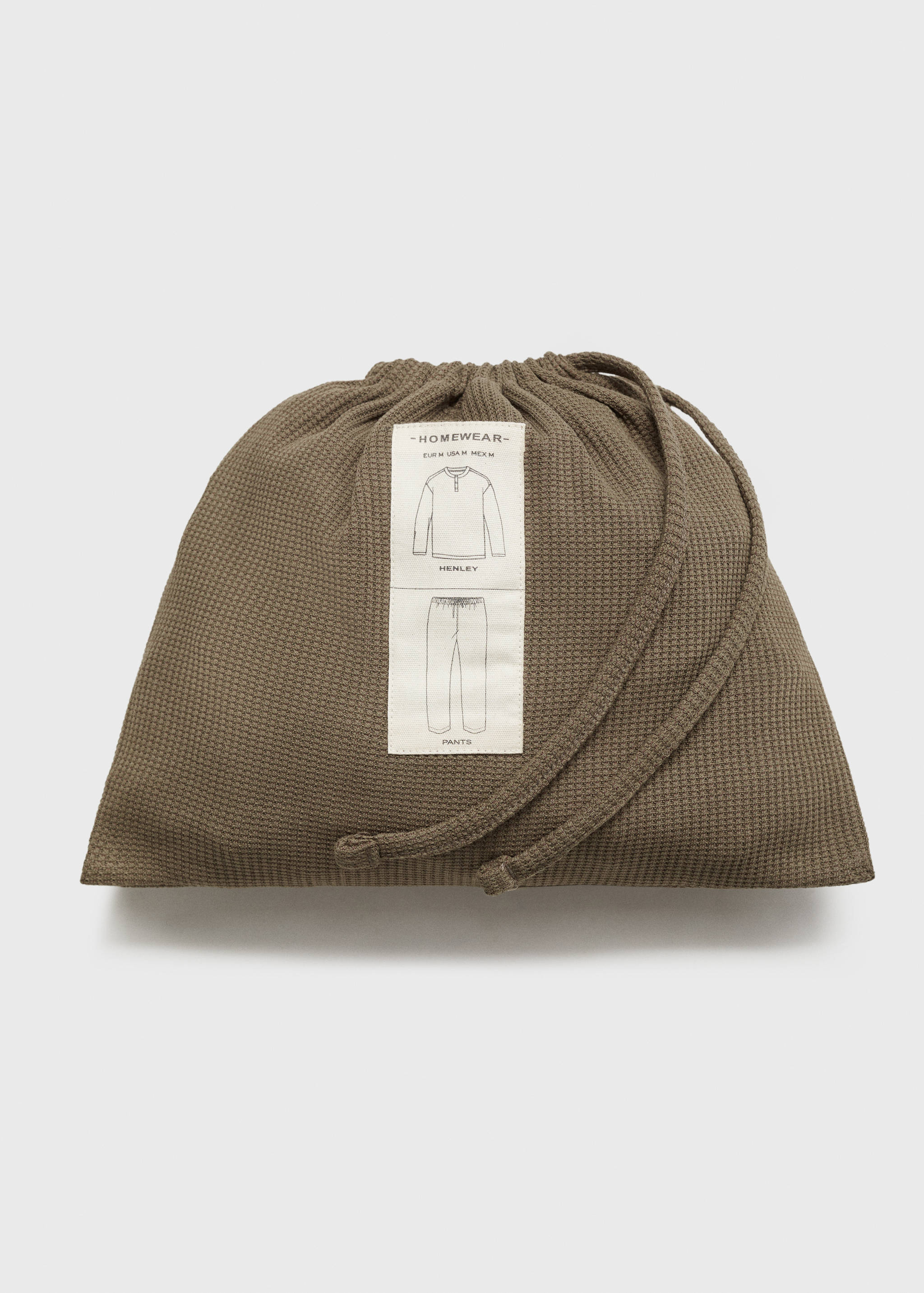 مجموعة بيجامات مصنوعة من القطن - تفاصيل المنتج 0