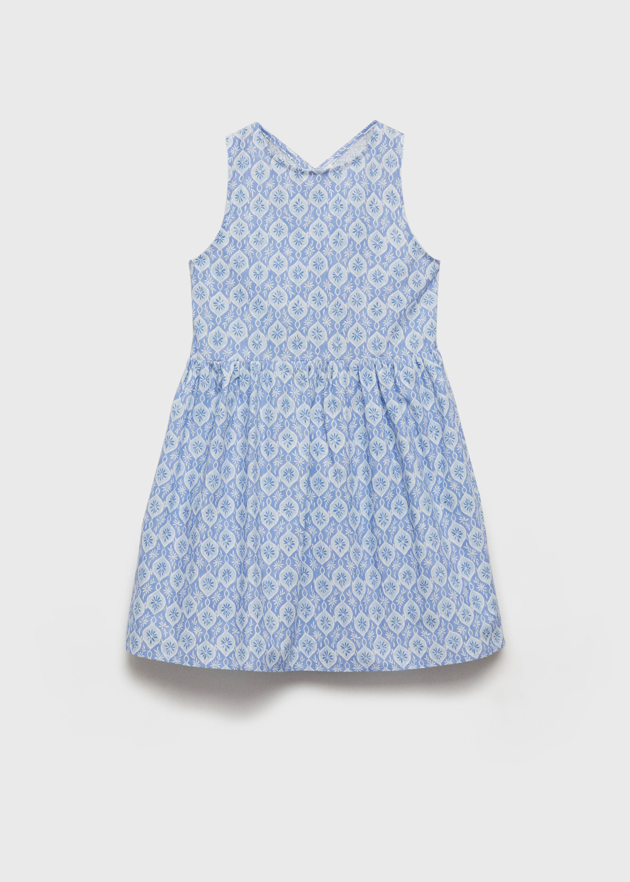 Printed ruffle dress - Article without model