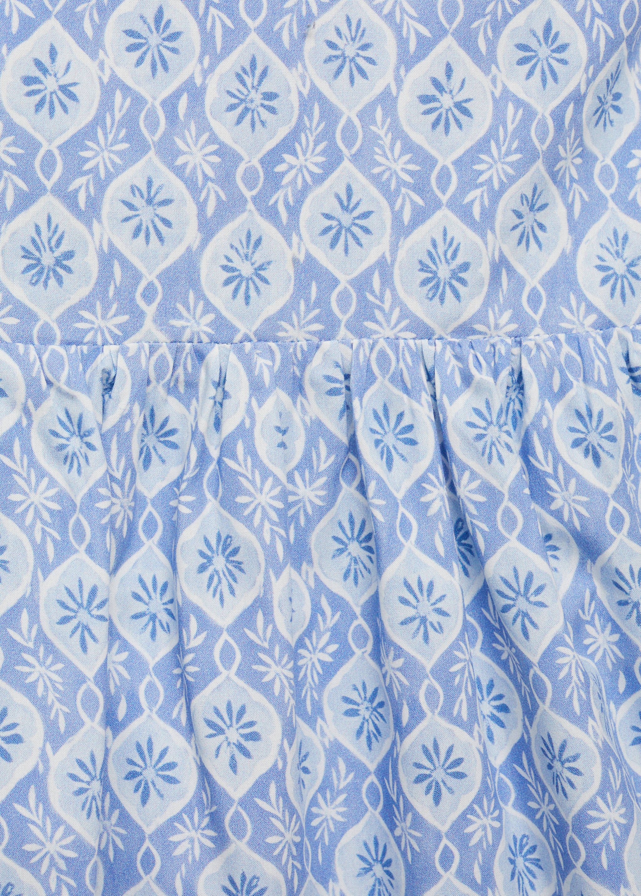 Printed ruffle dress - Details of the article 8