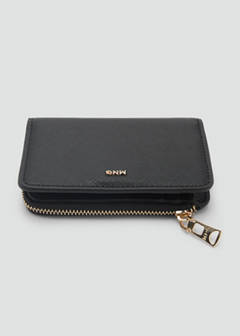 Faux-leather wallet — Black 3