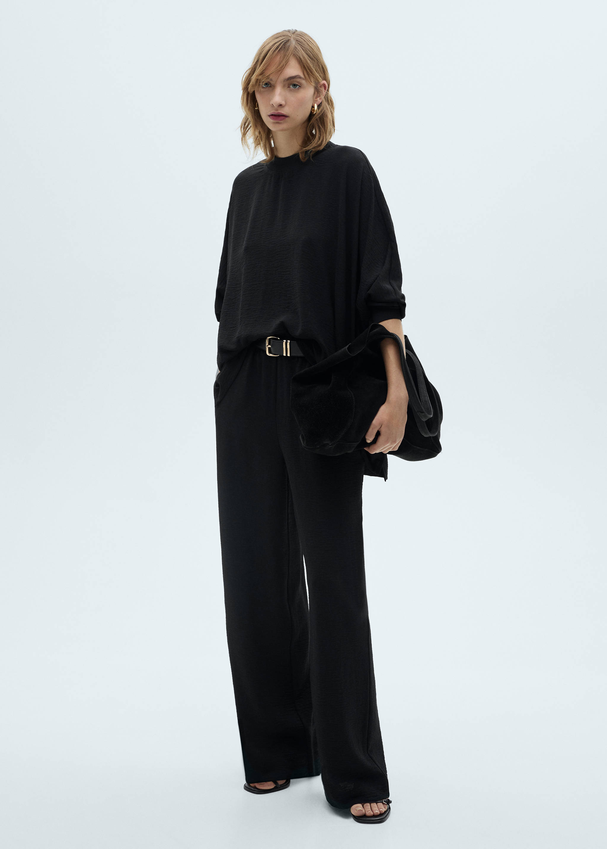 Sweat-shirt maille oversize - Plan général