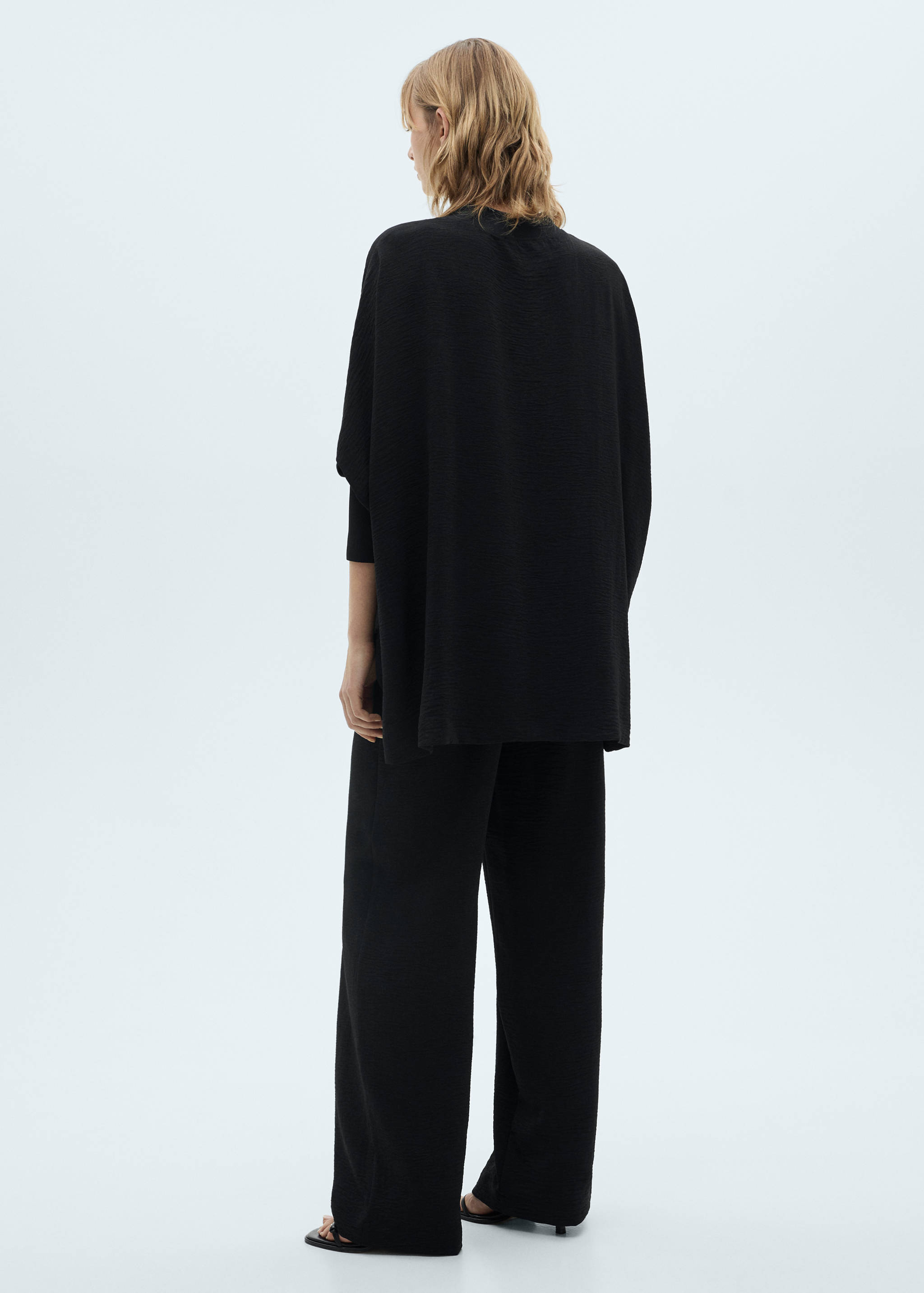 Sweat-shirt maille oversize - Verso de l’article