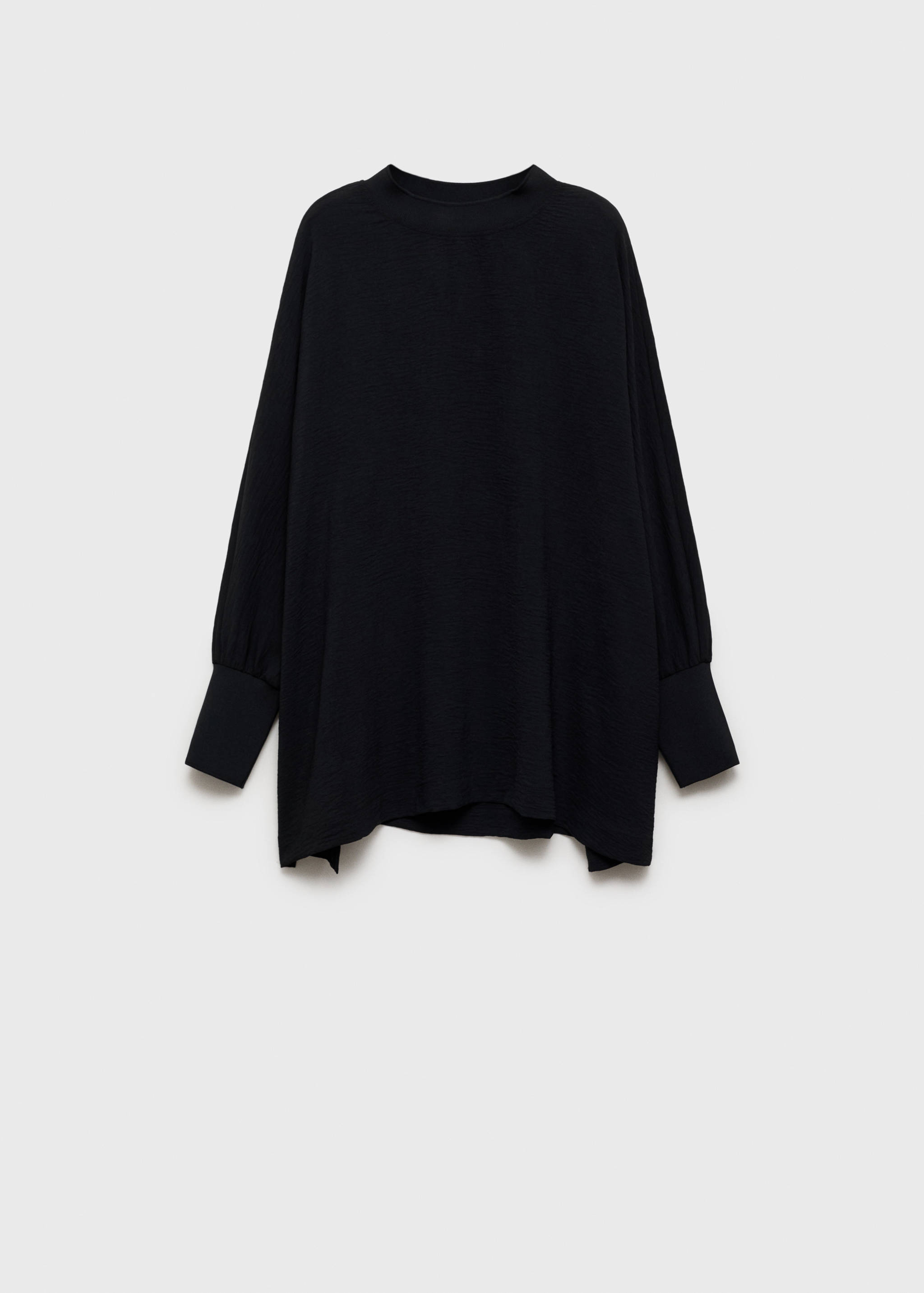 Oversized knitted sweatshirt - Article without model