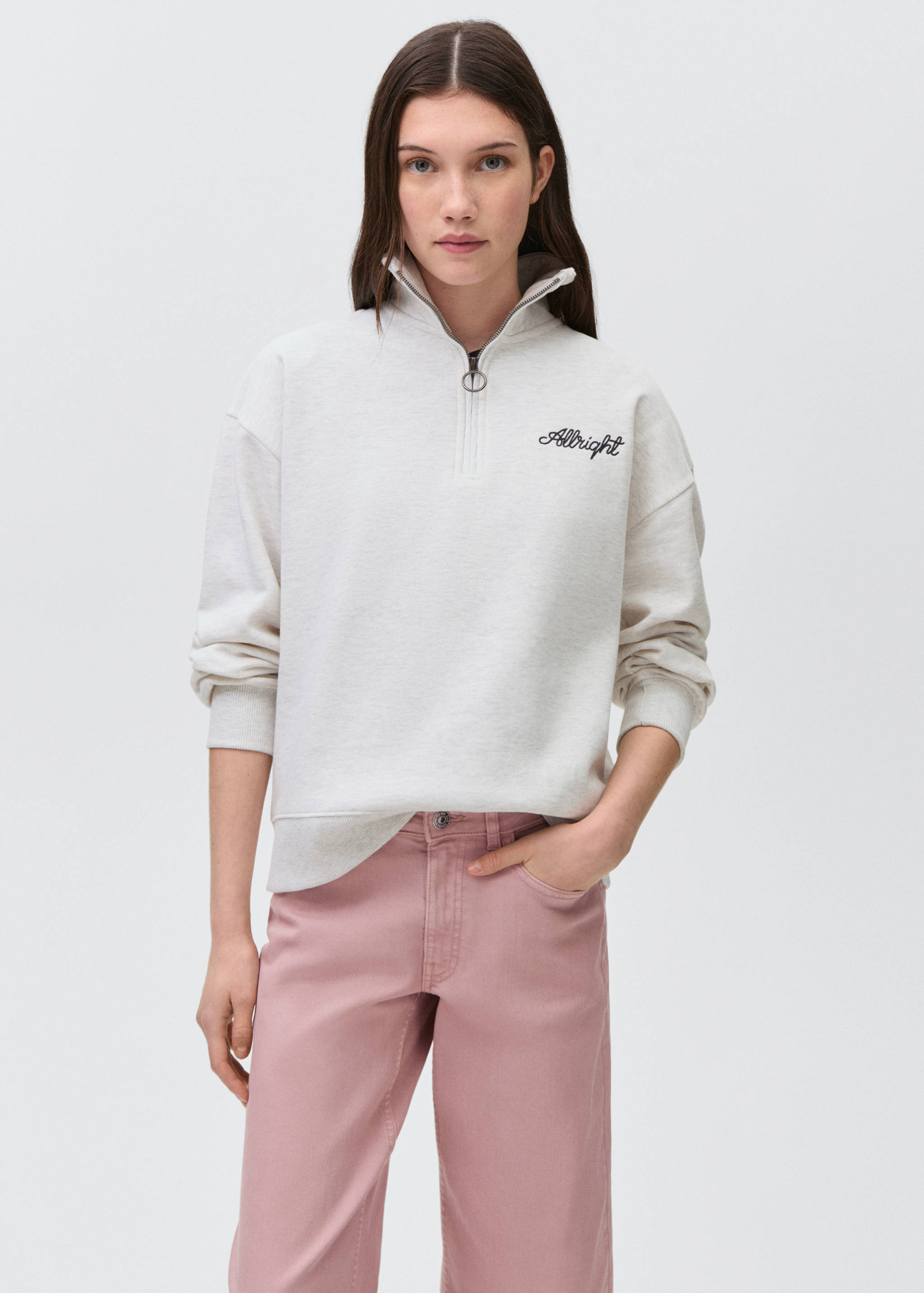 Jeans culotte - Plano medio