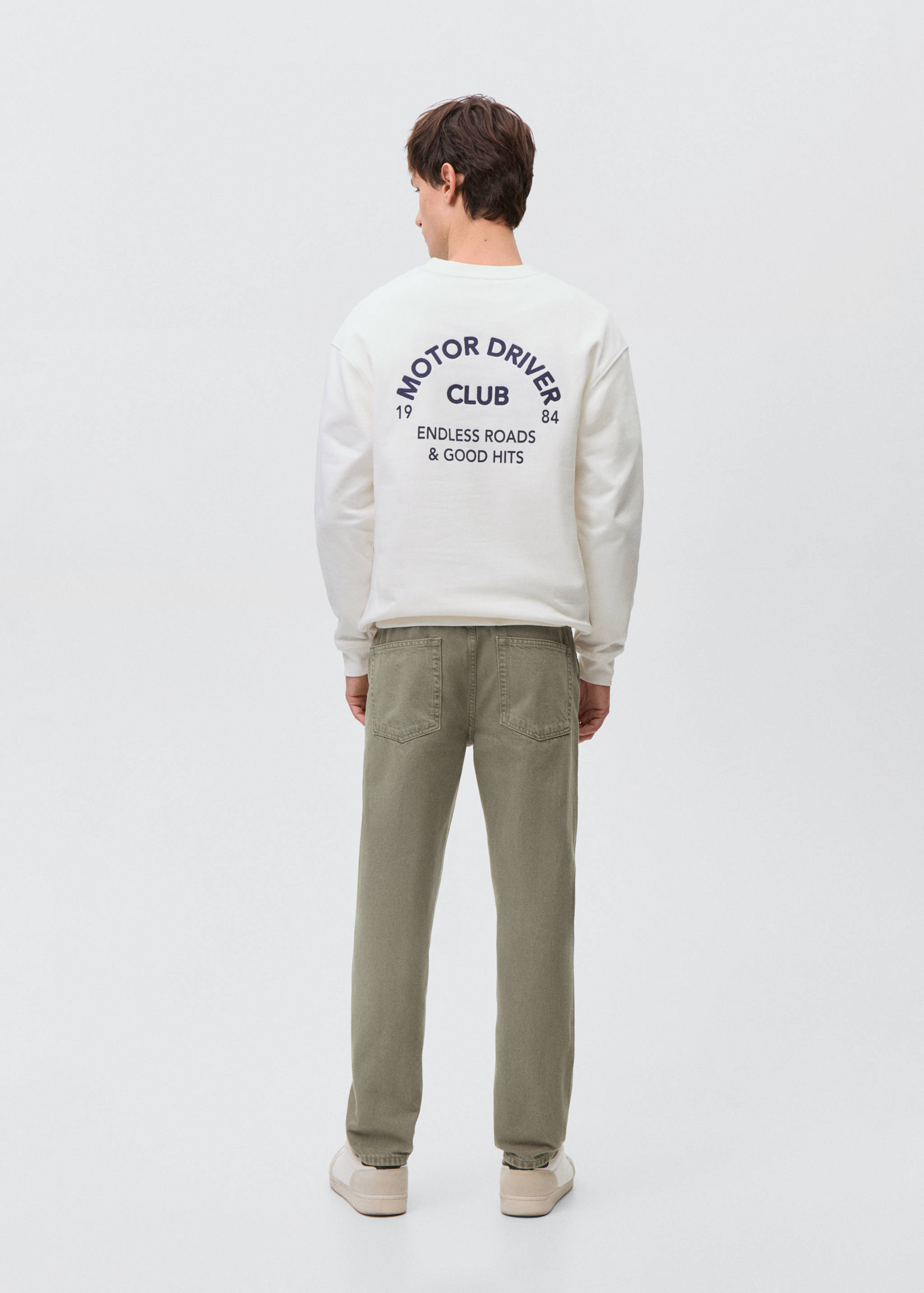 Дънки с права кройка - Обратна страна на артикула