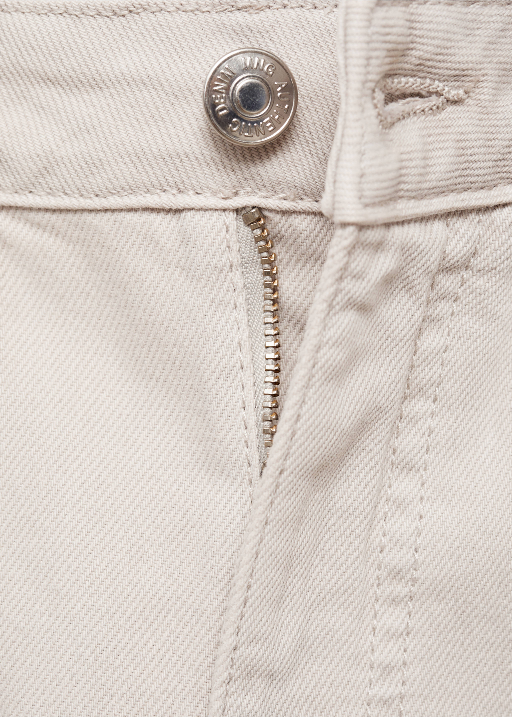 Regular-fit jeans - Details of the article 8, Grey. Ref: 87021052-00.