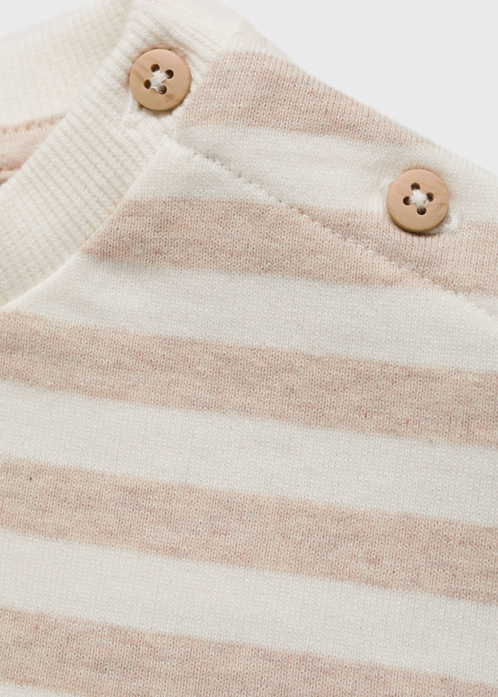 Striped cotton-blend sweatshirt - Details of the article 8