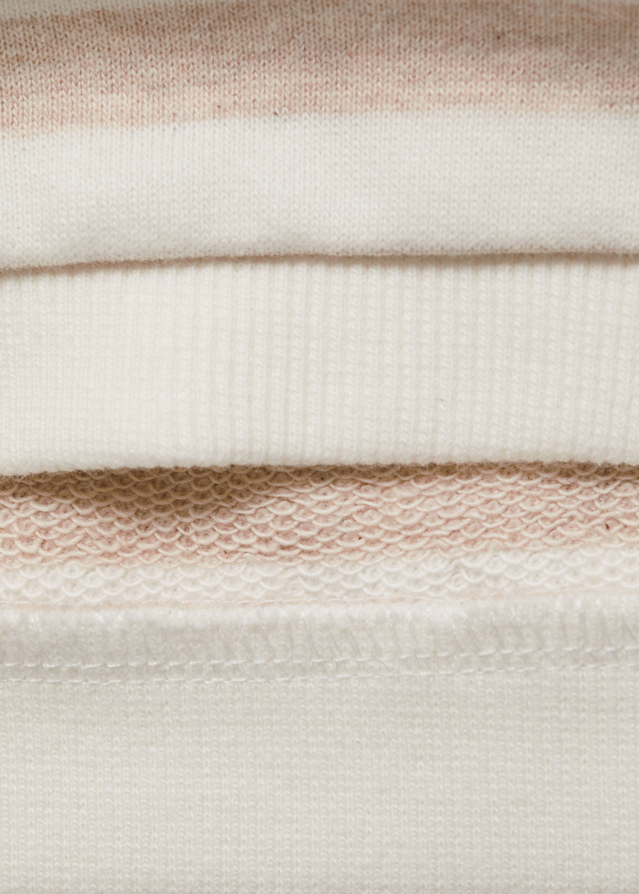 Striped cotton-blend sweatshirt - Details of the article 0