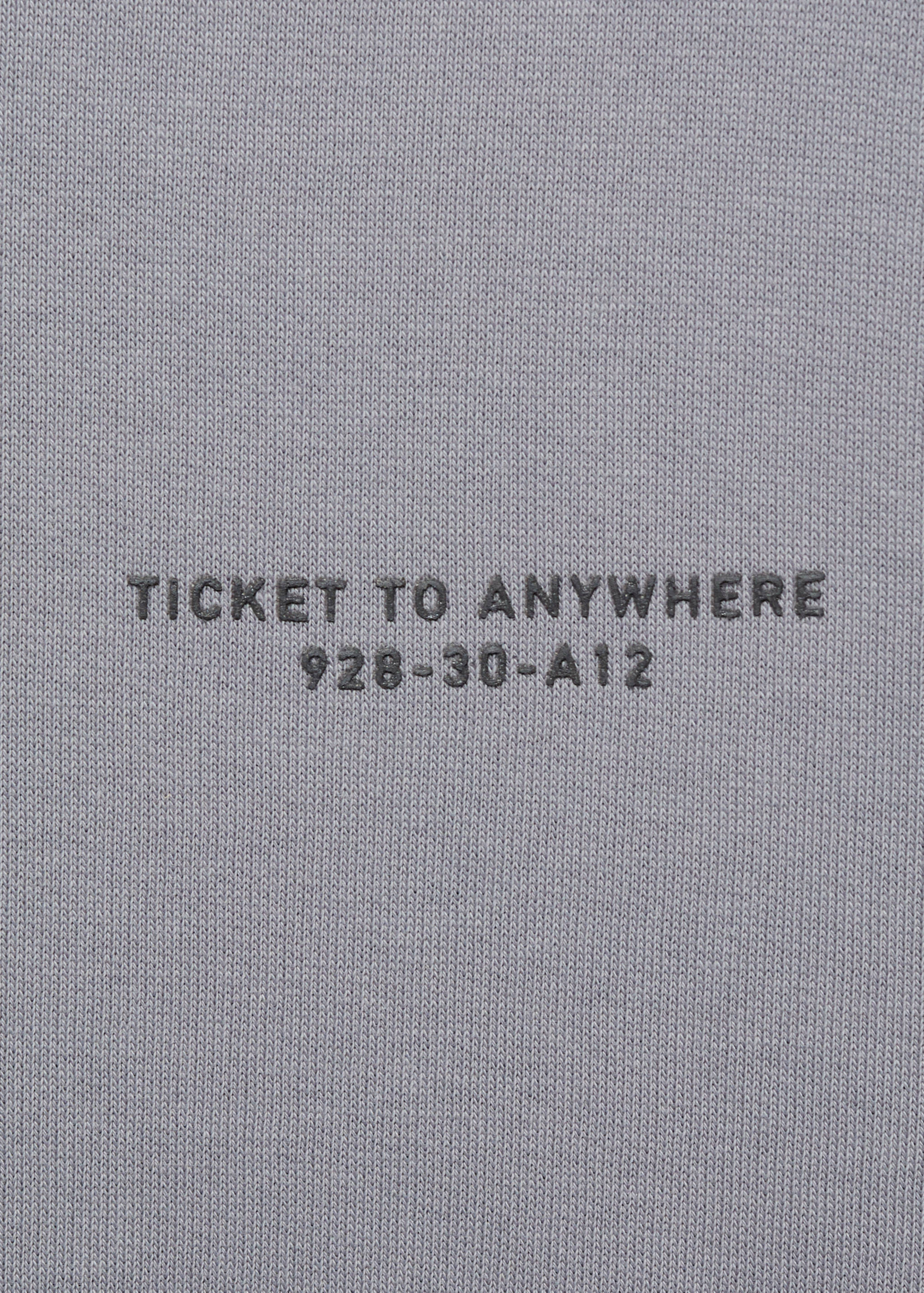 Message cotton sweatshirt - Details of the article 8