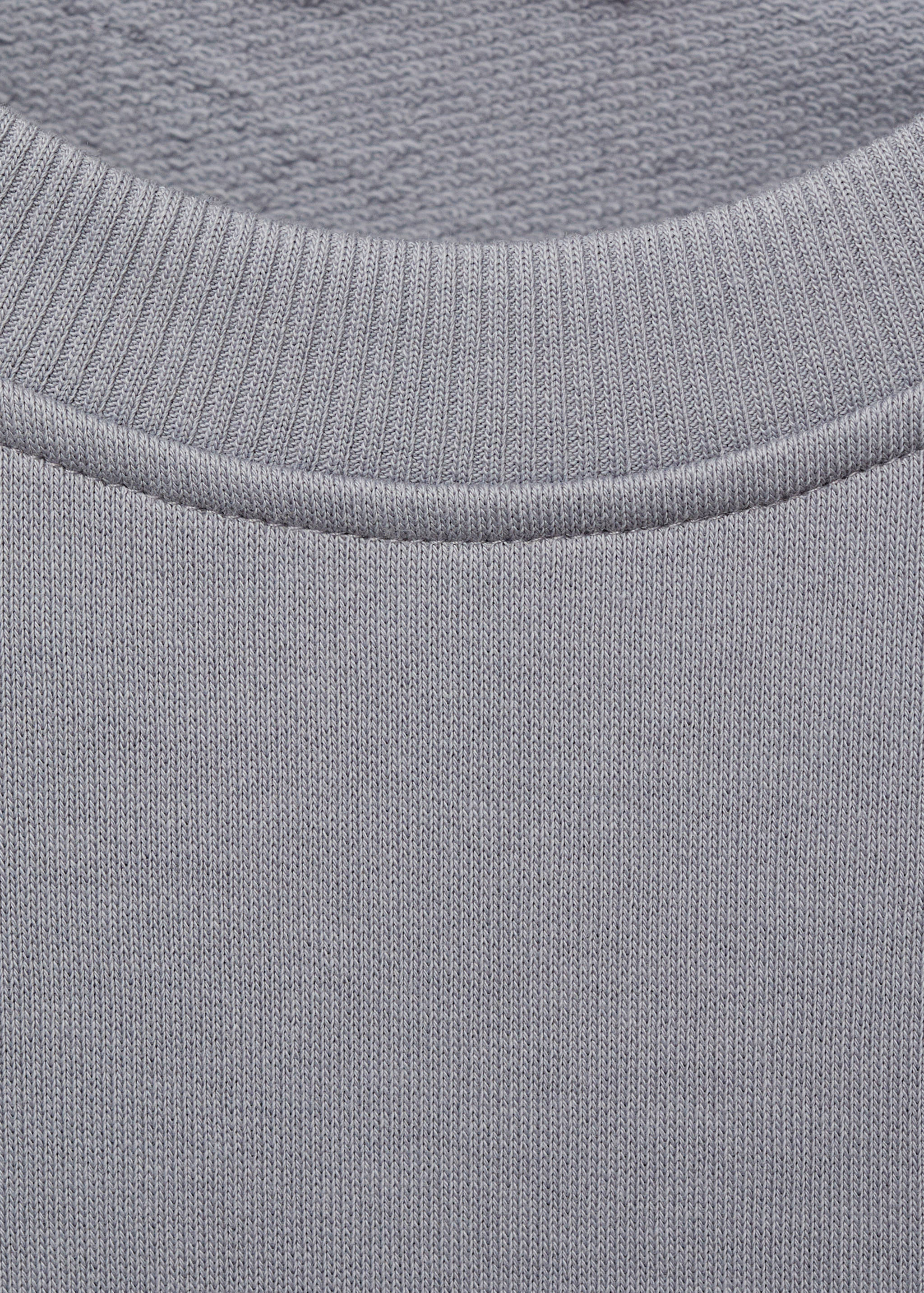 Message cotton sweatshirt - Details of the article 0