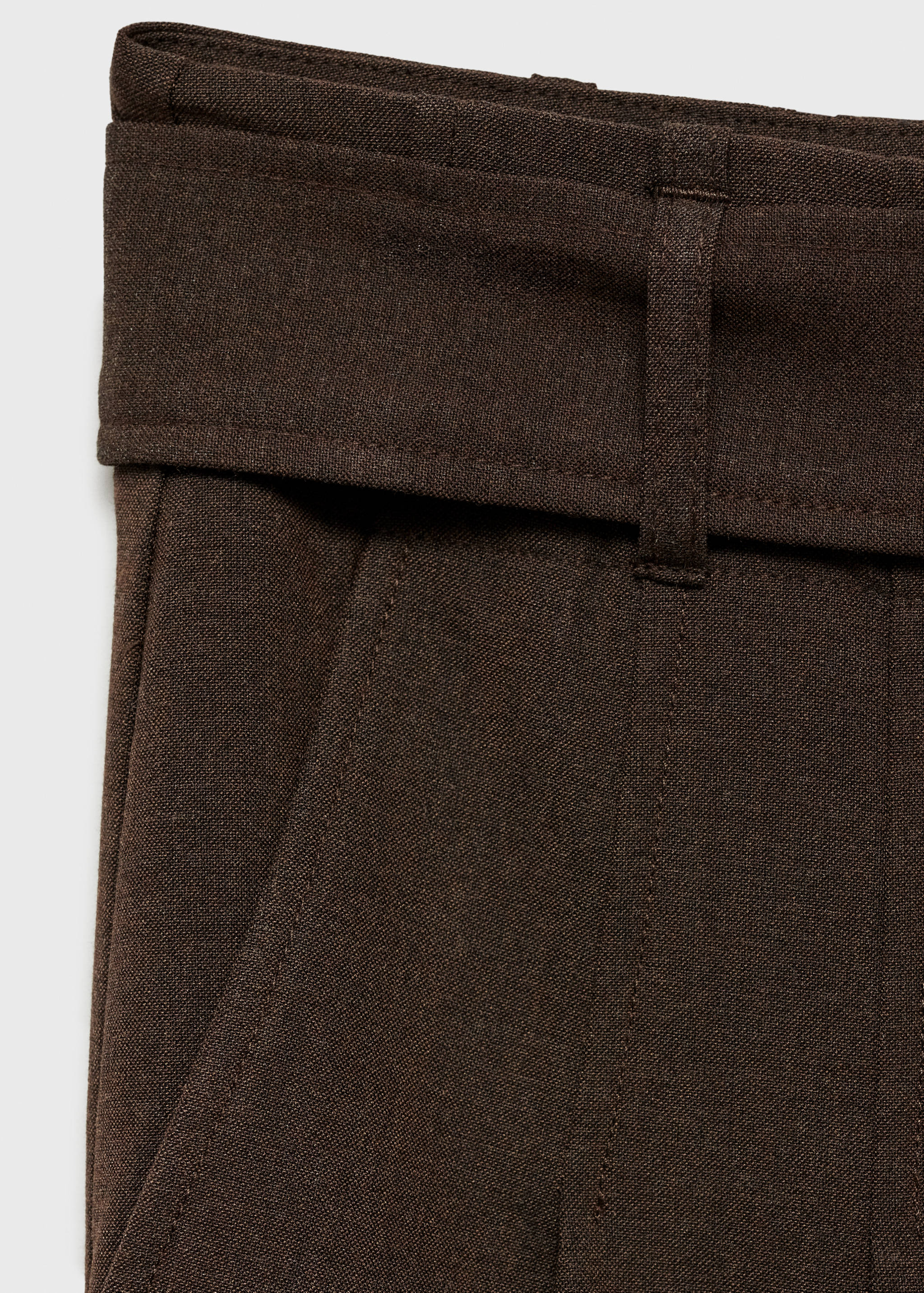 Belt suit trousers - Details of the article 0
