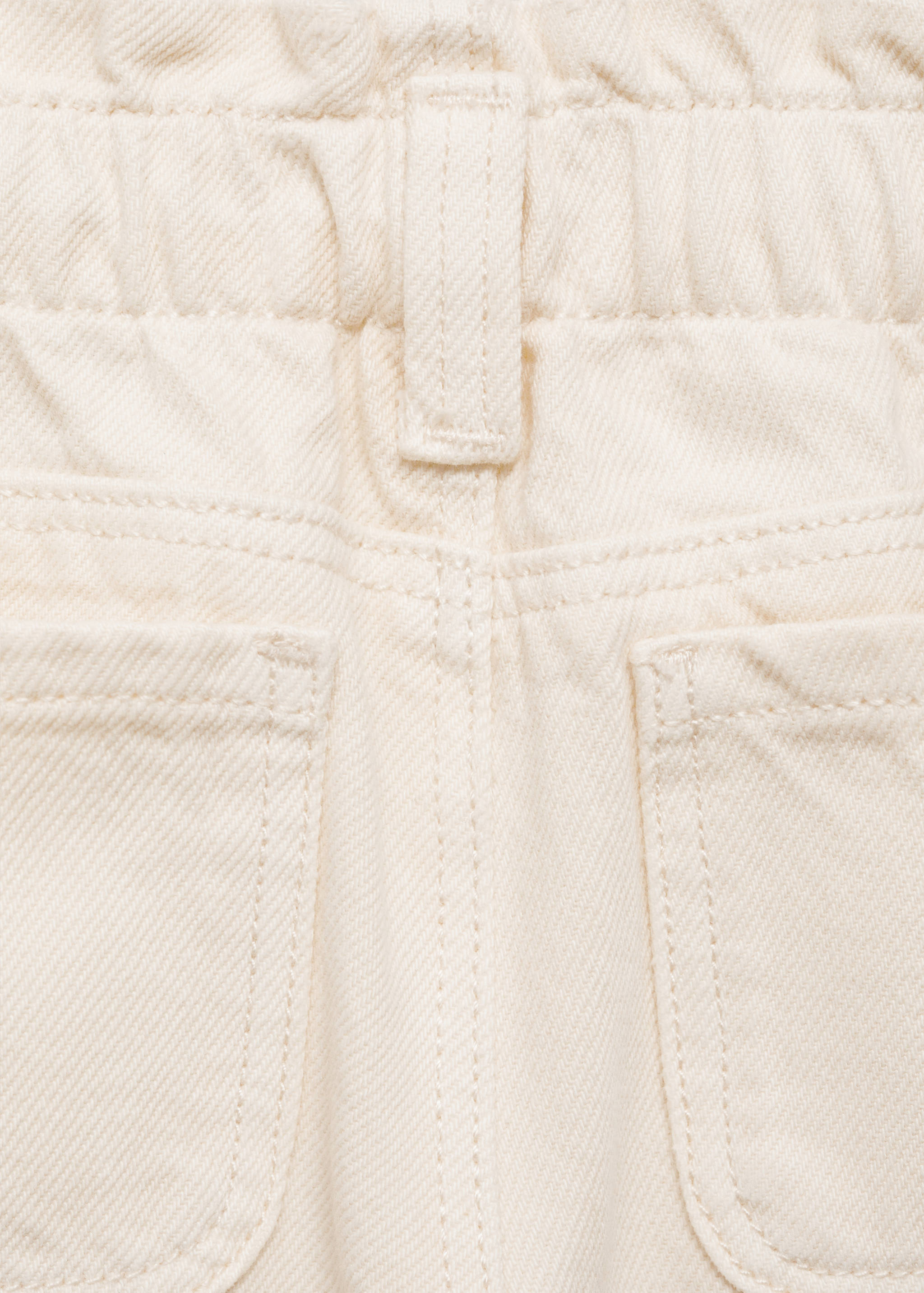 Straight paperbag jeans - Details of the article 0