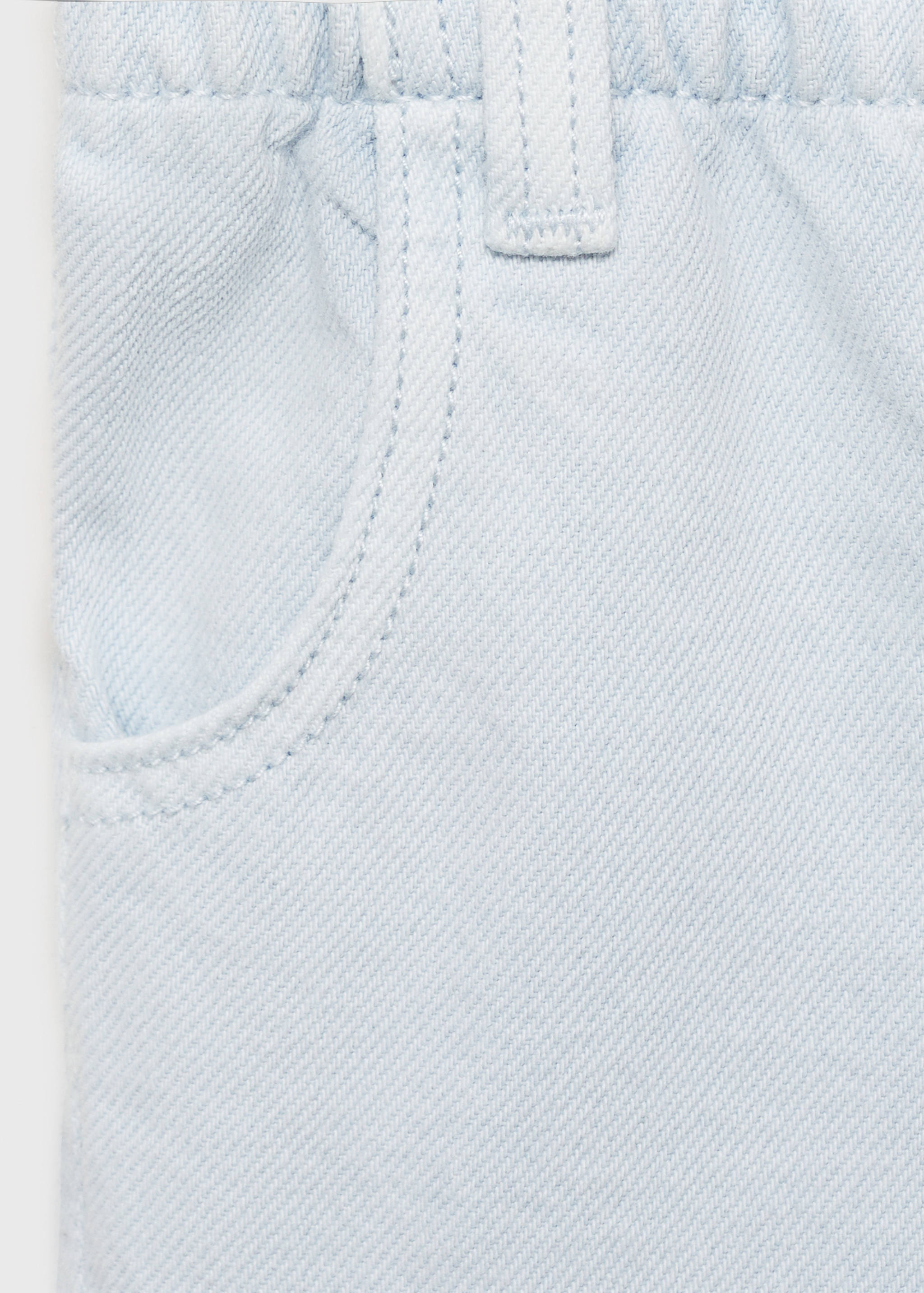 Straight paperbag jeans - Details of the article 8