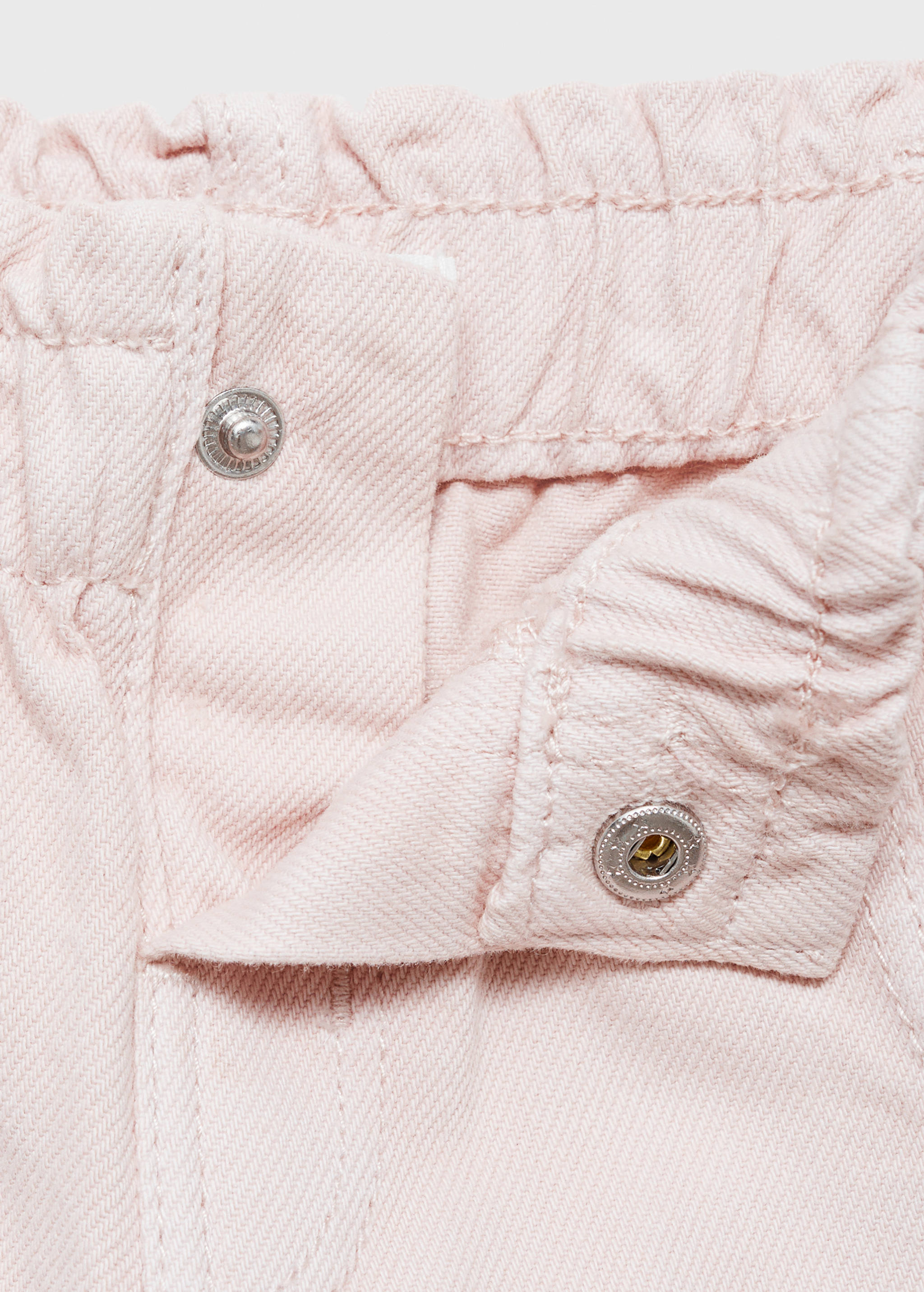 Straight paperbag jeans - Details of the article 8