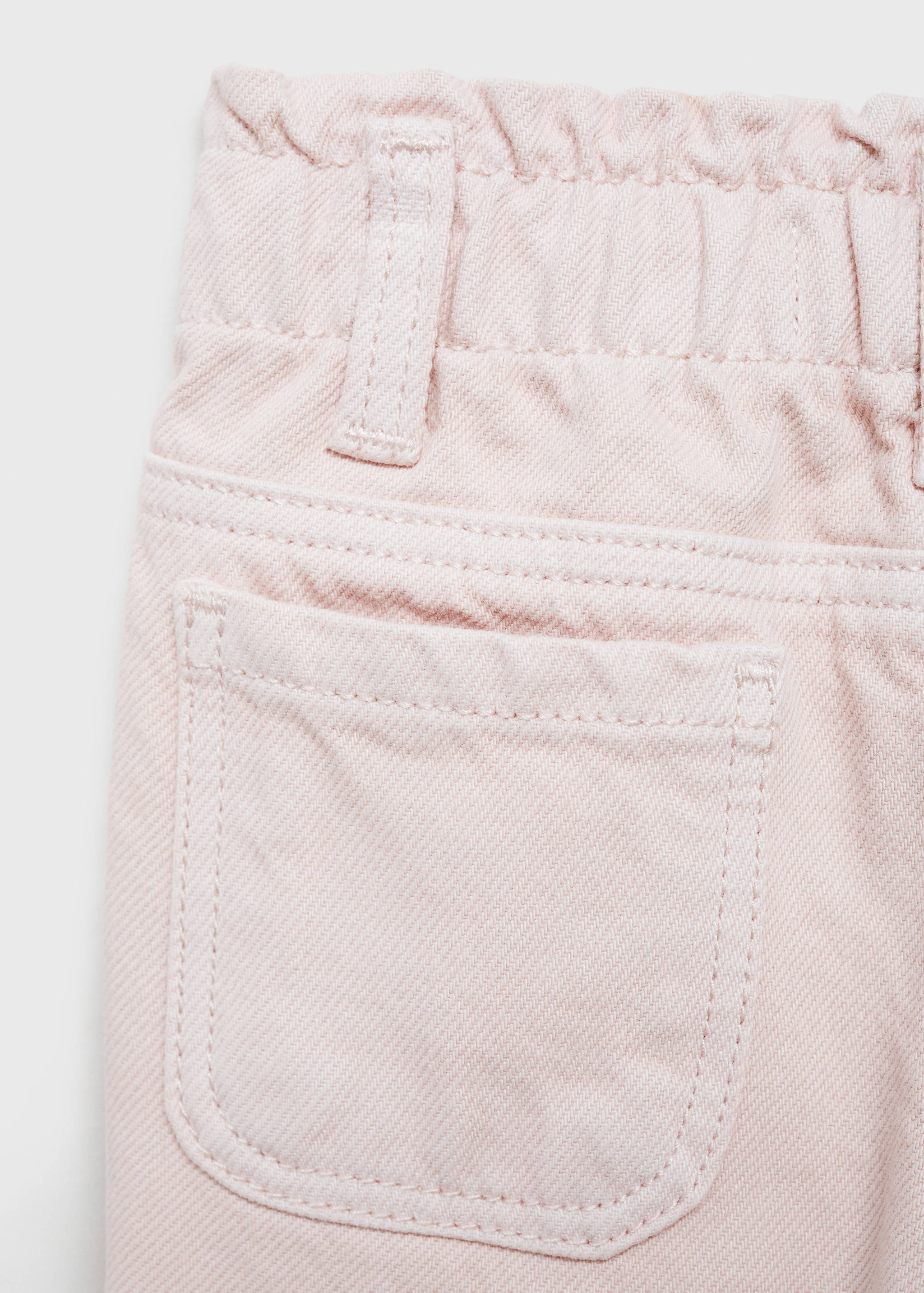 Straight paperbag jeans - Details of the article 0