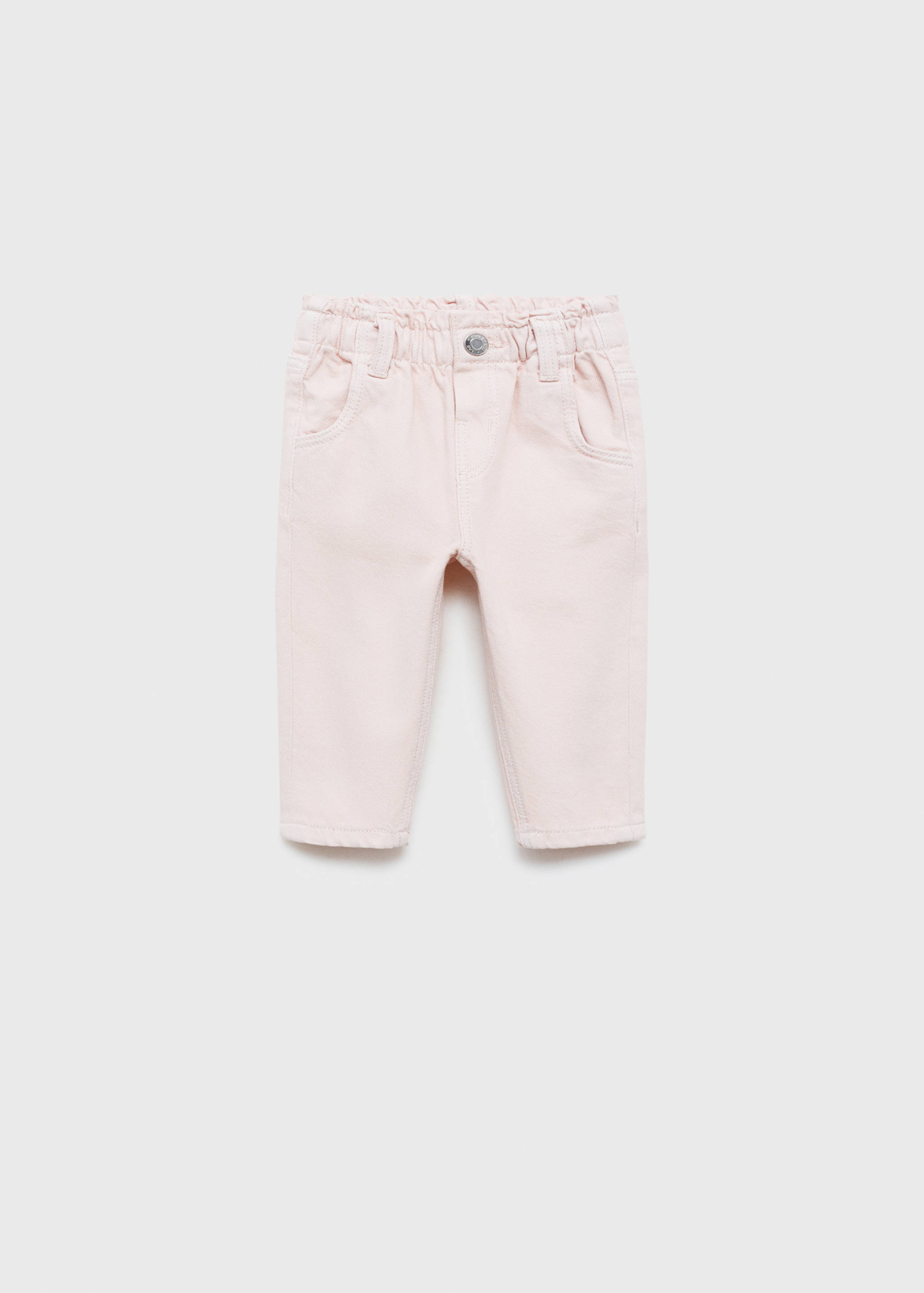 Straight paperbag jeans - Article without model