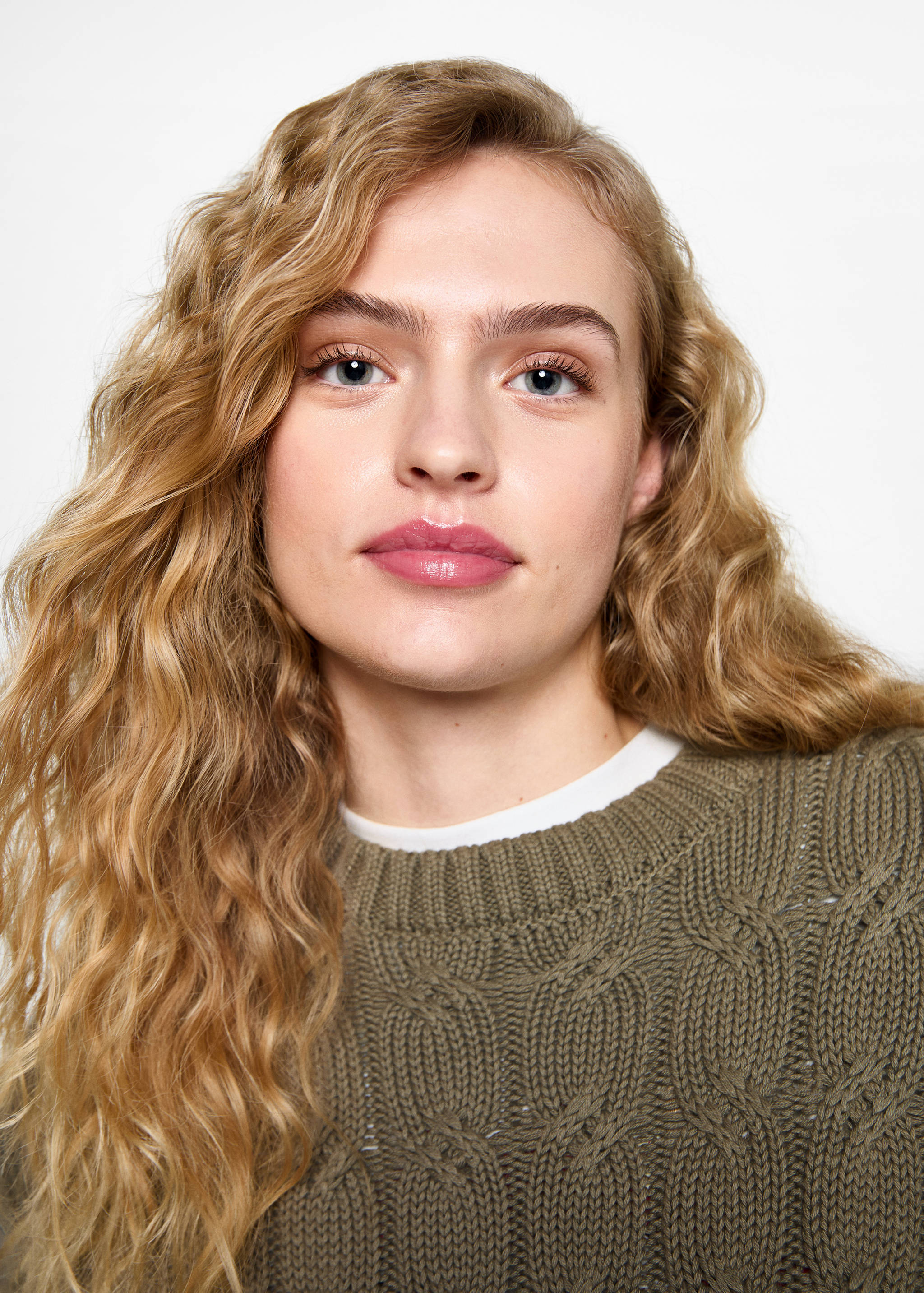 Braids knit sweater - Details of the article 1