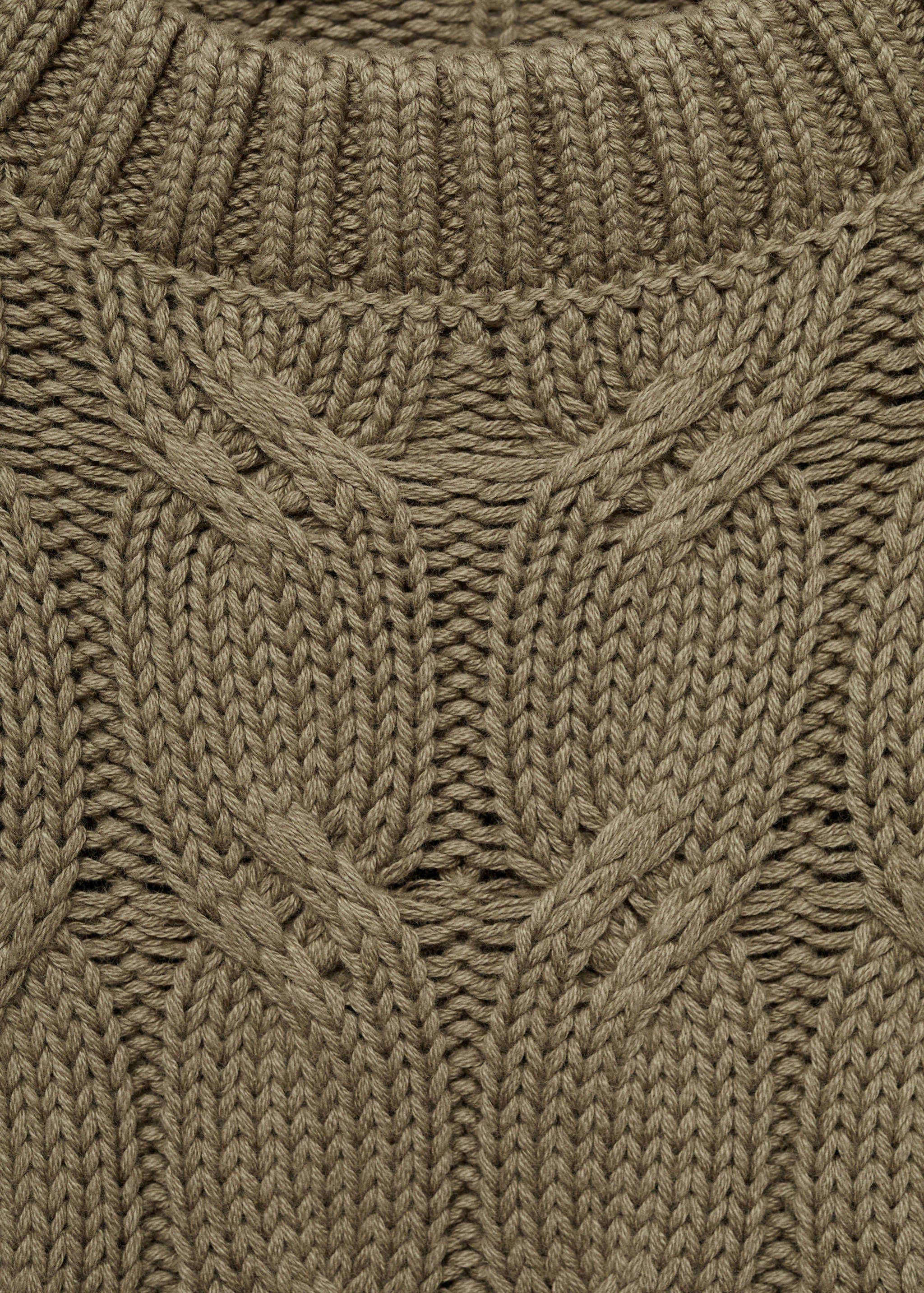 Braids knit sweater - Details of the article 8