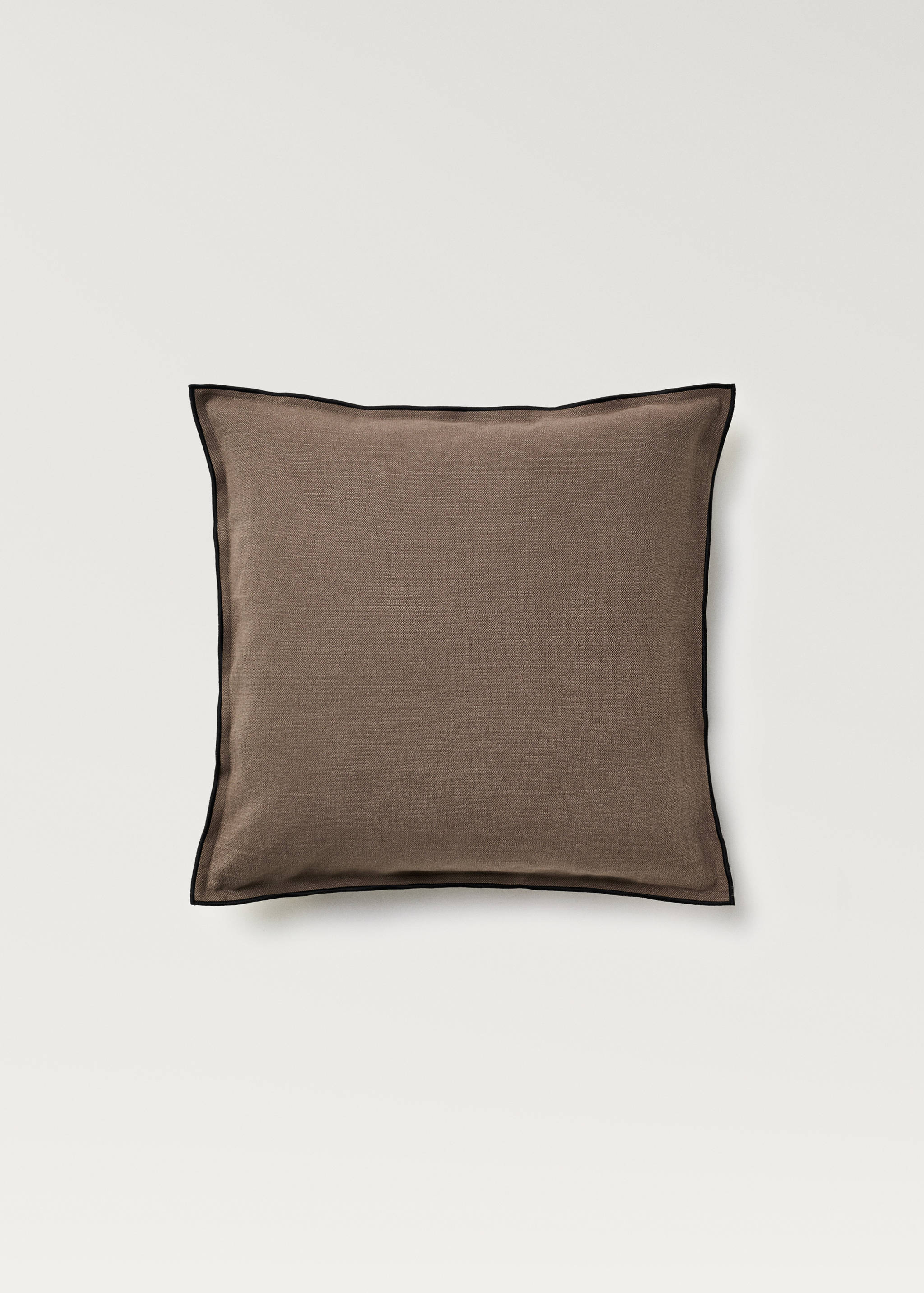 Kissenbezug aus Baumwolle und Leinen, Overlock-Naht, 50 x 50 cm - Artikel ohne Model