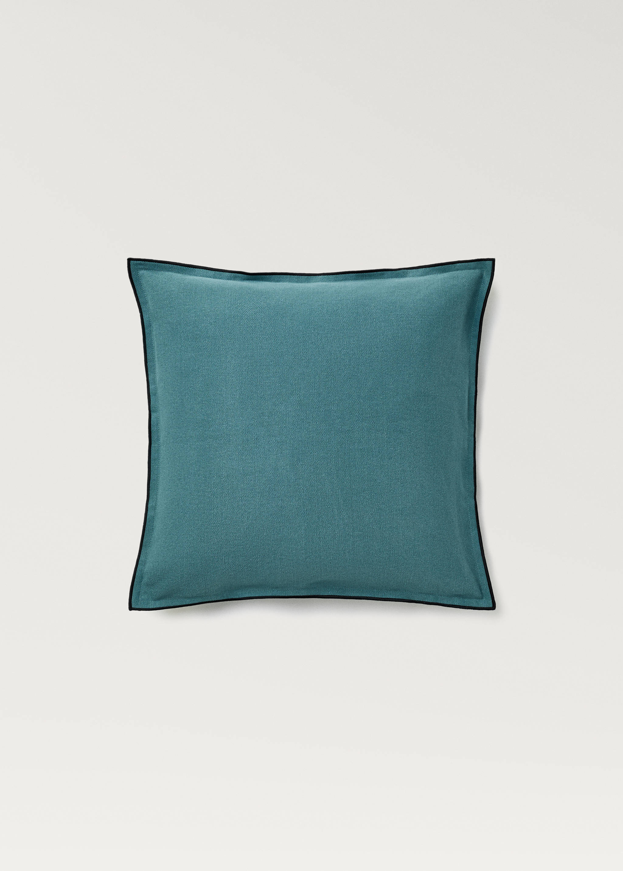 Kissenbezug aus Baumwolle und Leinen, Overlock-Naht, 50 x 50 cm - Artikel ohne Model