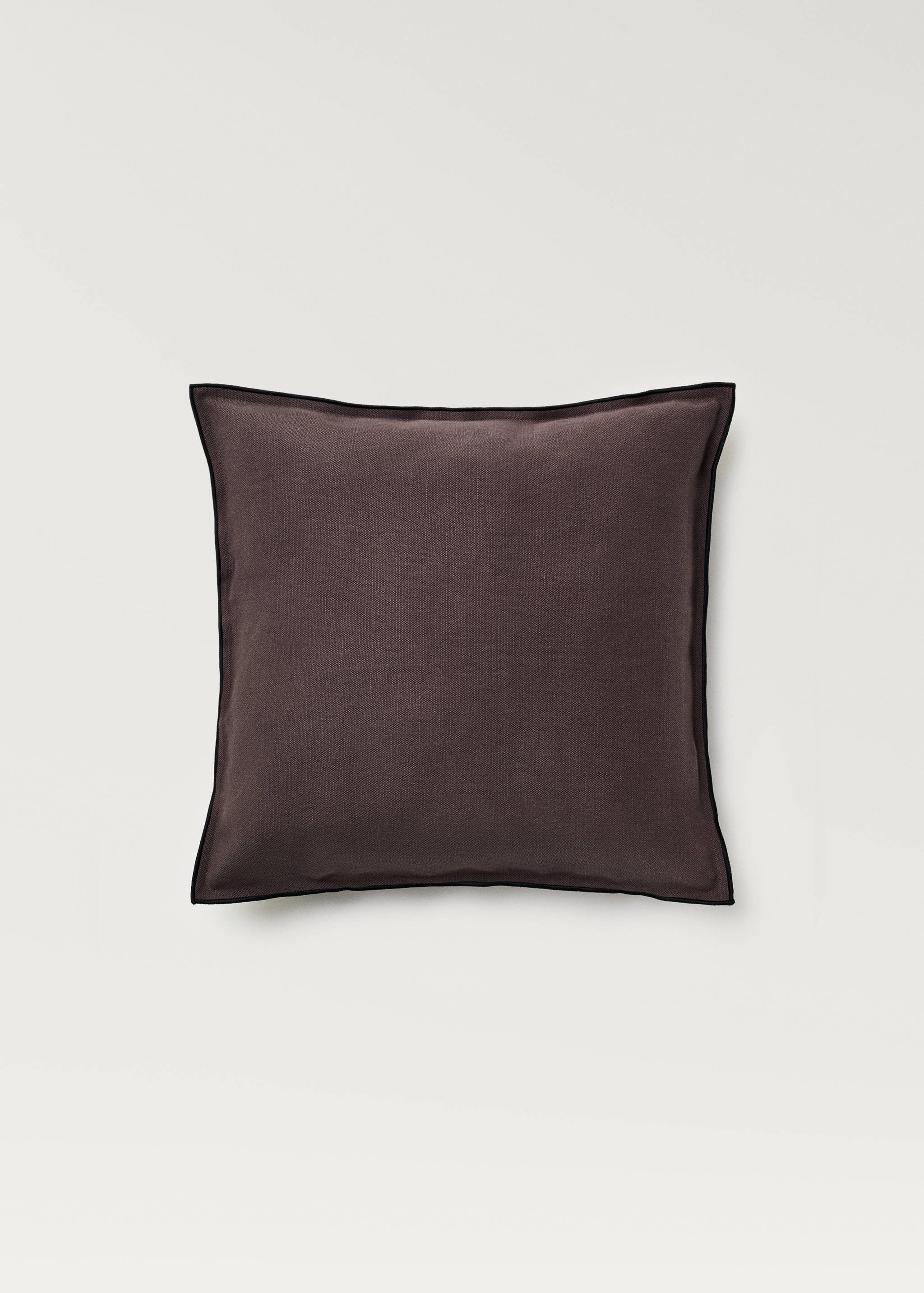 Kissenbezug aus Baumwolle und Leinen, Overlock-Naht, 50 x 50 cm - Artikel ohne Model