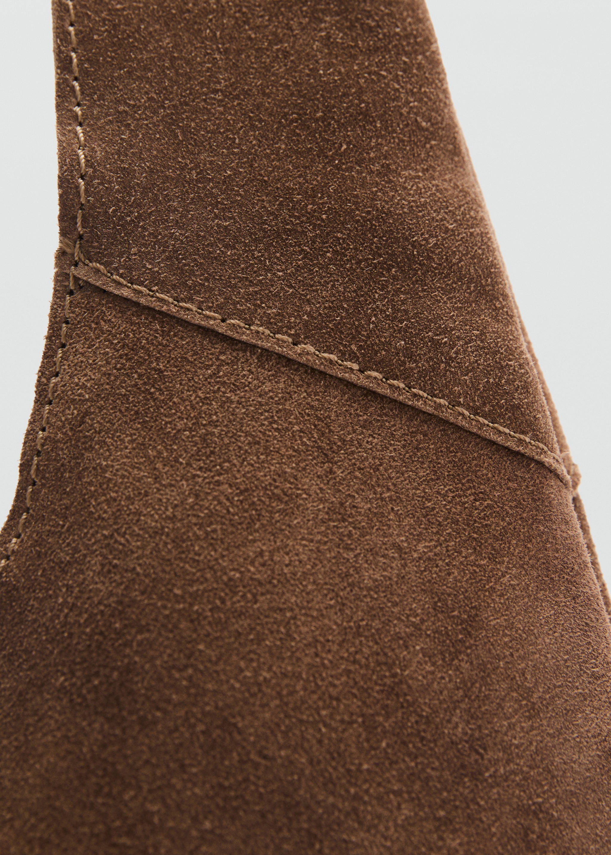 Suede leather bag - Details of the article 2