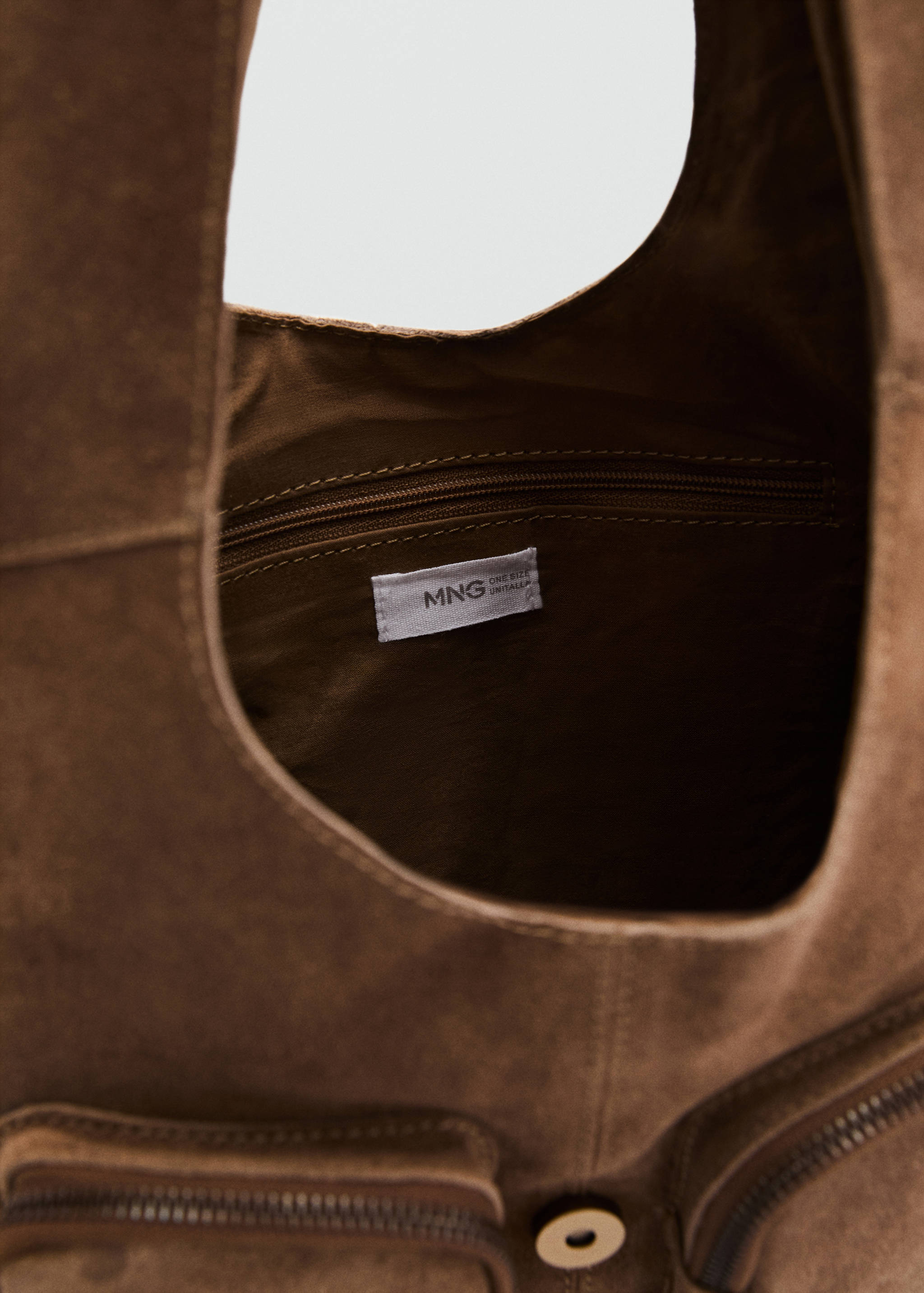 Suede leather bag - Details of the article 3
