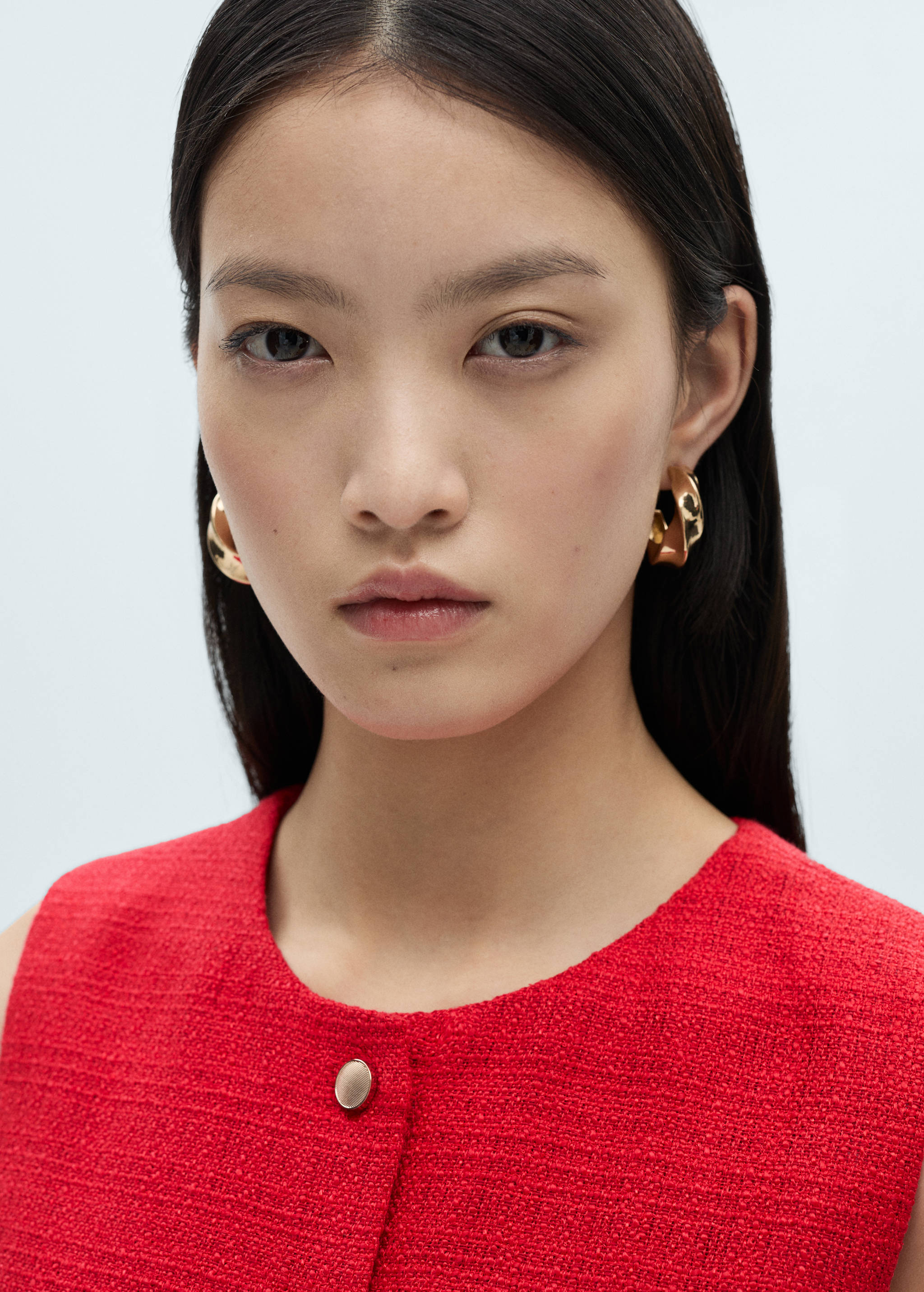 Gilet tweed boutons - Détail de l'article 1