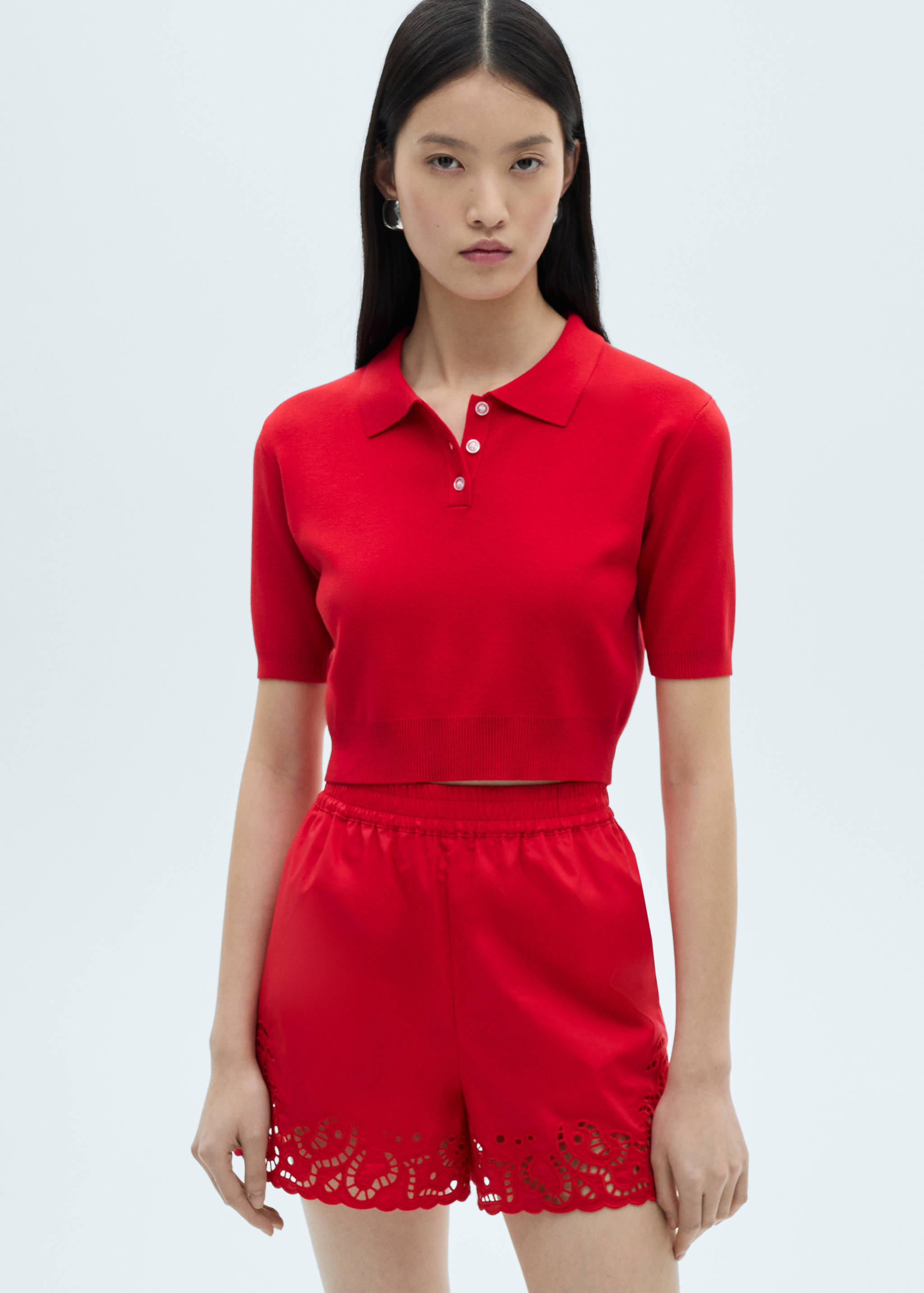 Short coton détails ajourés - Détail de l'article 2