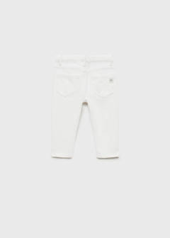 Ripped details skinny-fit jeans — White 4