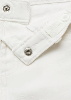 Ripped details skinny-fit jeans — White 3