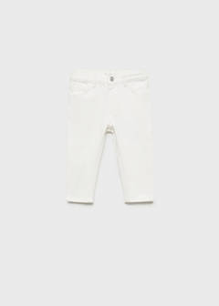 Ripped details skinny-fit jeans — White 2