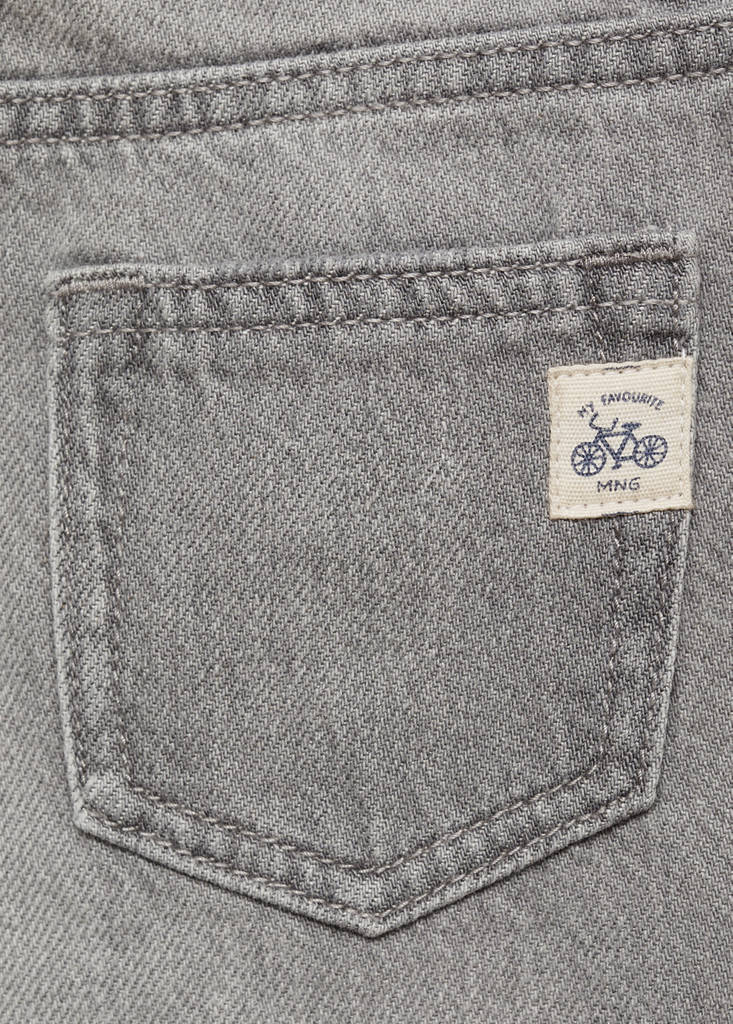 Ripped details skinny-fit jeans — Denim Grey