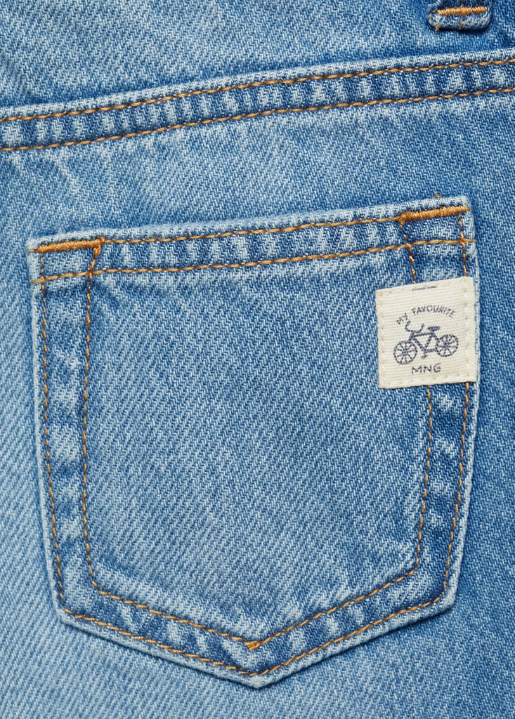 Ripped details skinny-fit jeans — Medium Blue