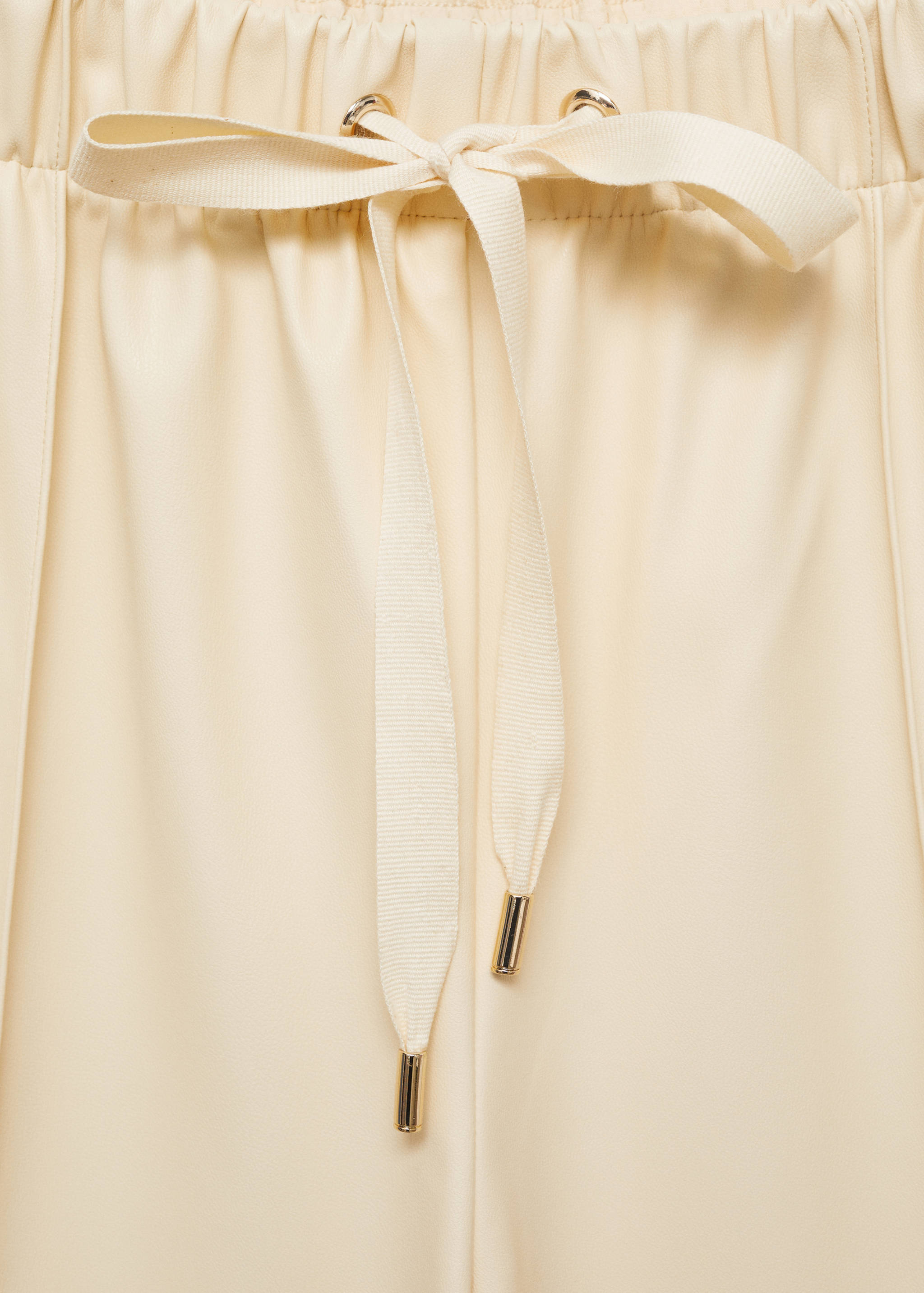 Pantalón wideleg efecto piel - Detalle del artículo 8