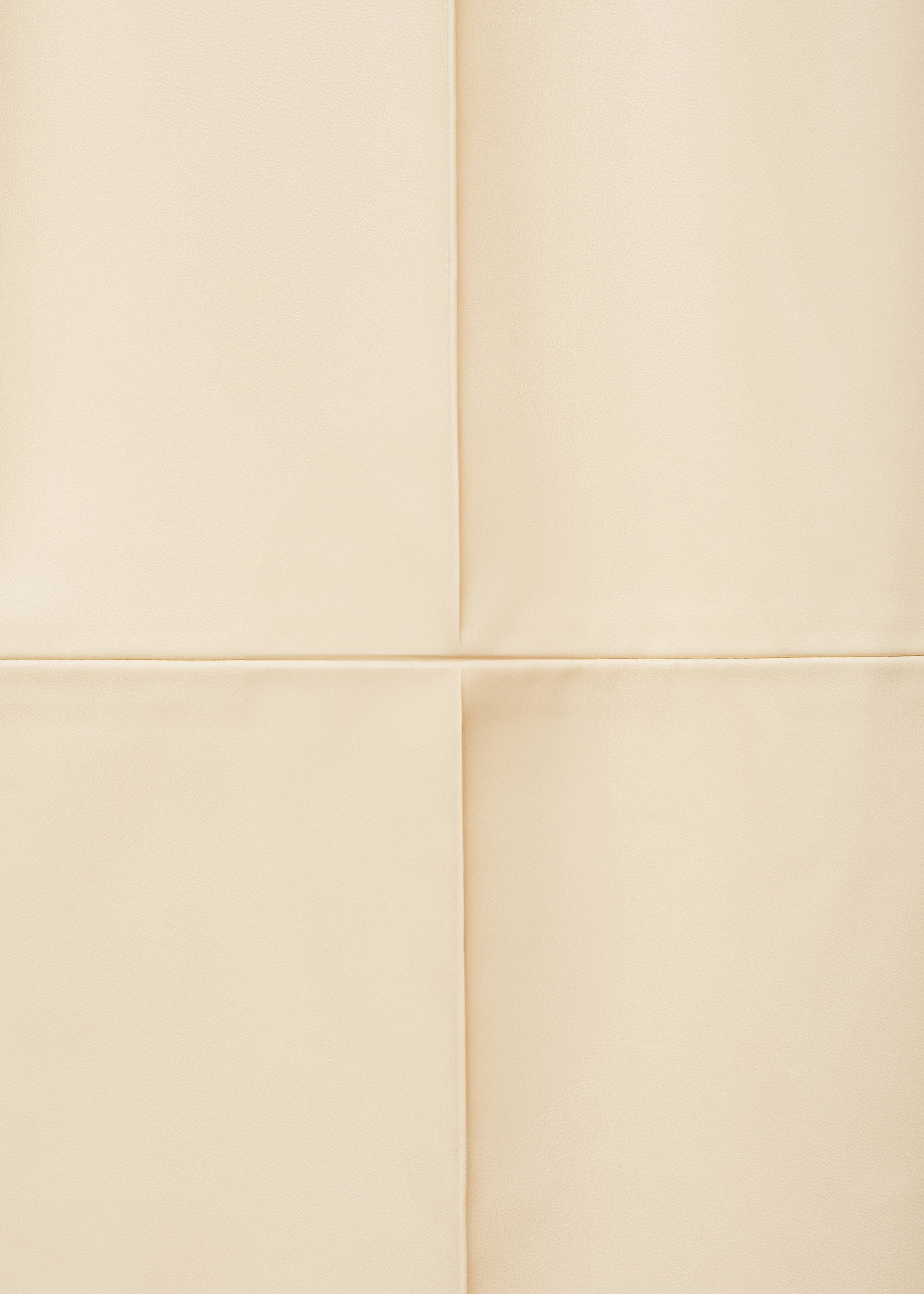 Pantalón wideleg efecto piel - Detalle del artículo 0