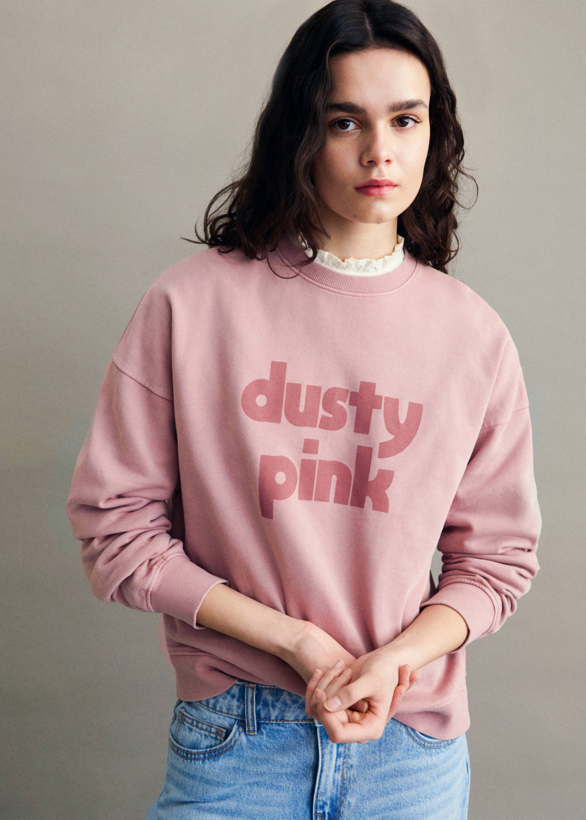 Dessuadora barreja cotó estampat - Detall de l'article 5