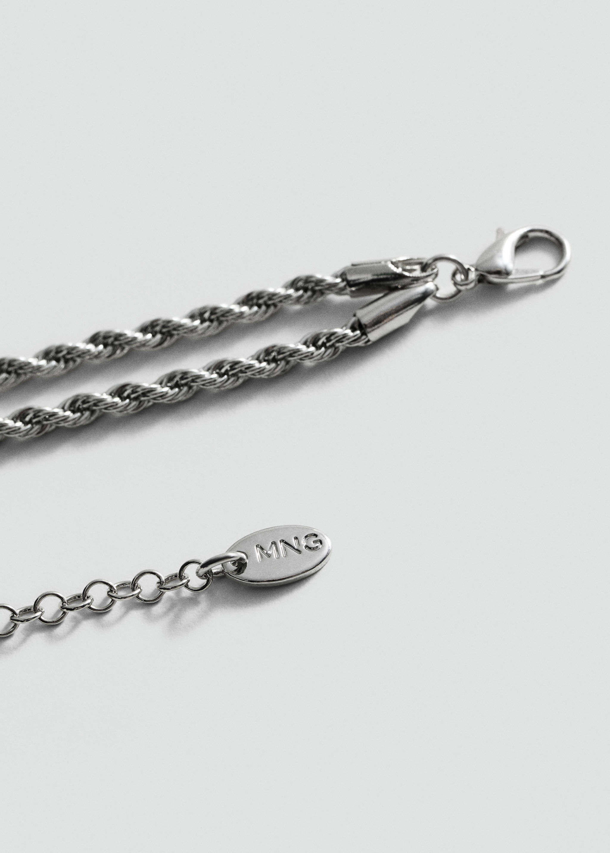 Braided chain necklace - Details of the article 1