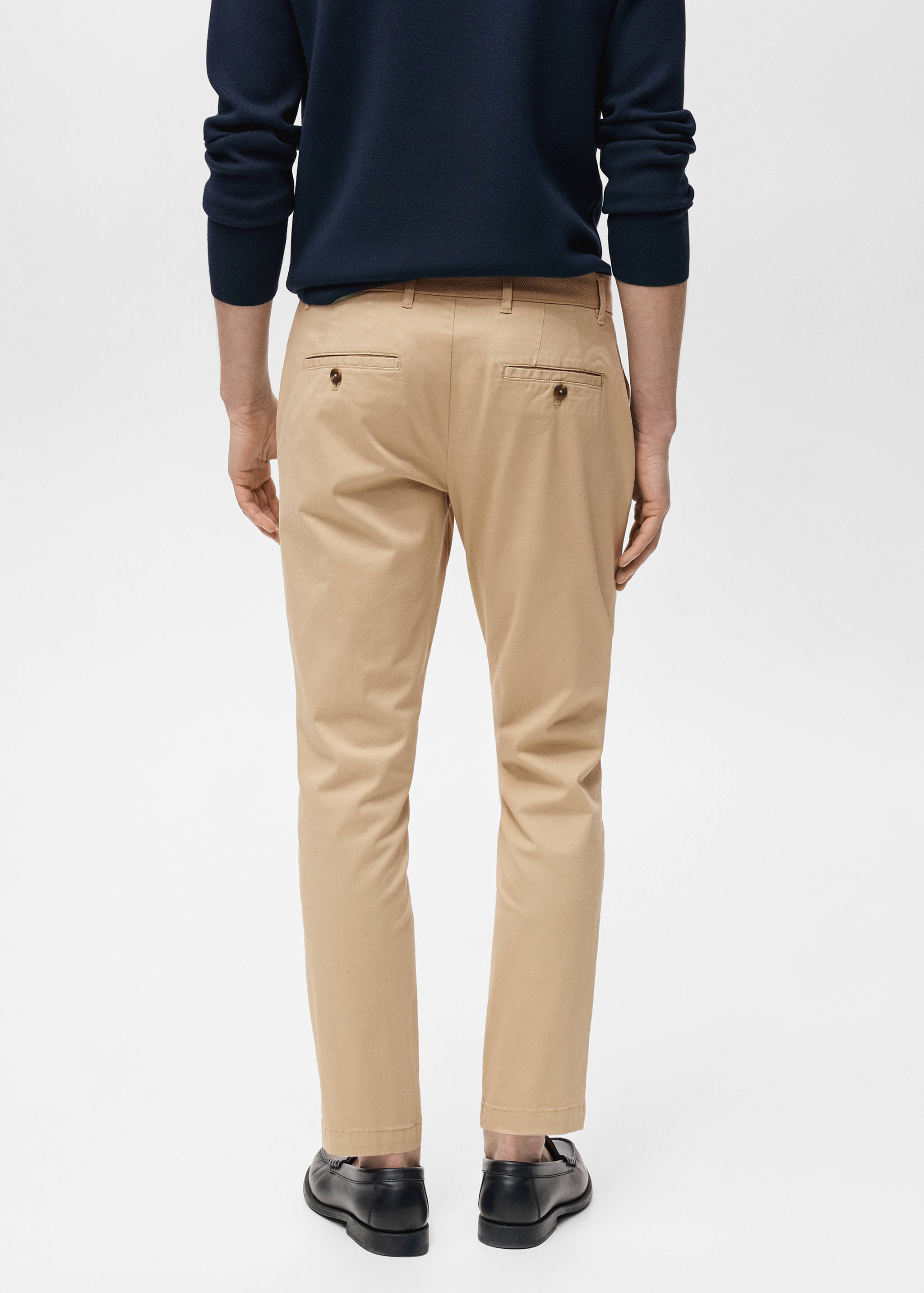 Pantalon Prato chino cropped tapered - Verso de l’article