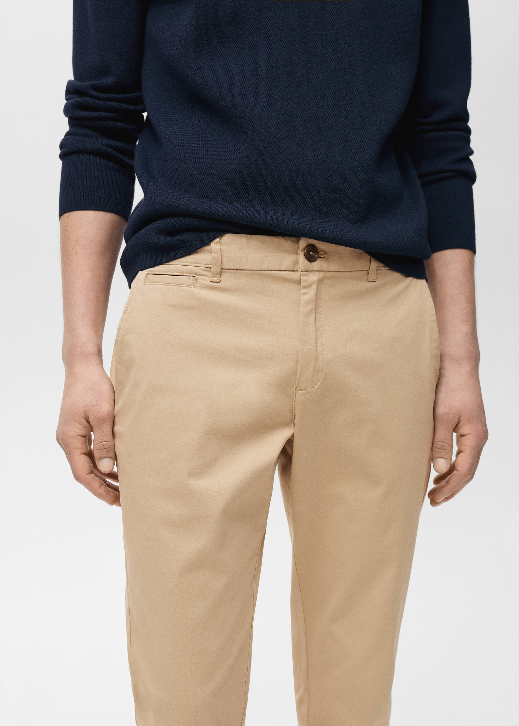 Pantalon Prato chino cropped tapered - Détail de l'article 1