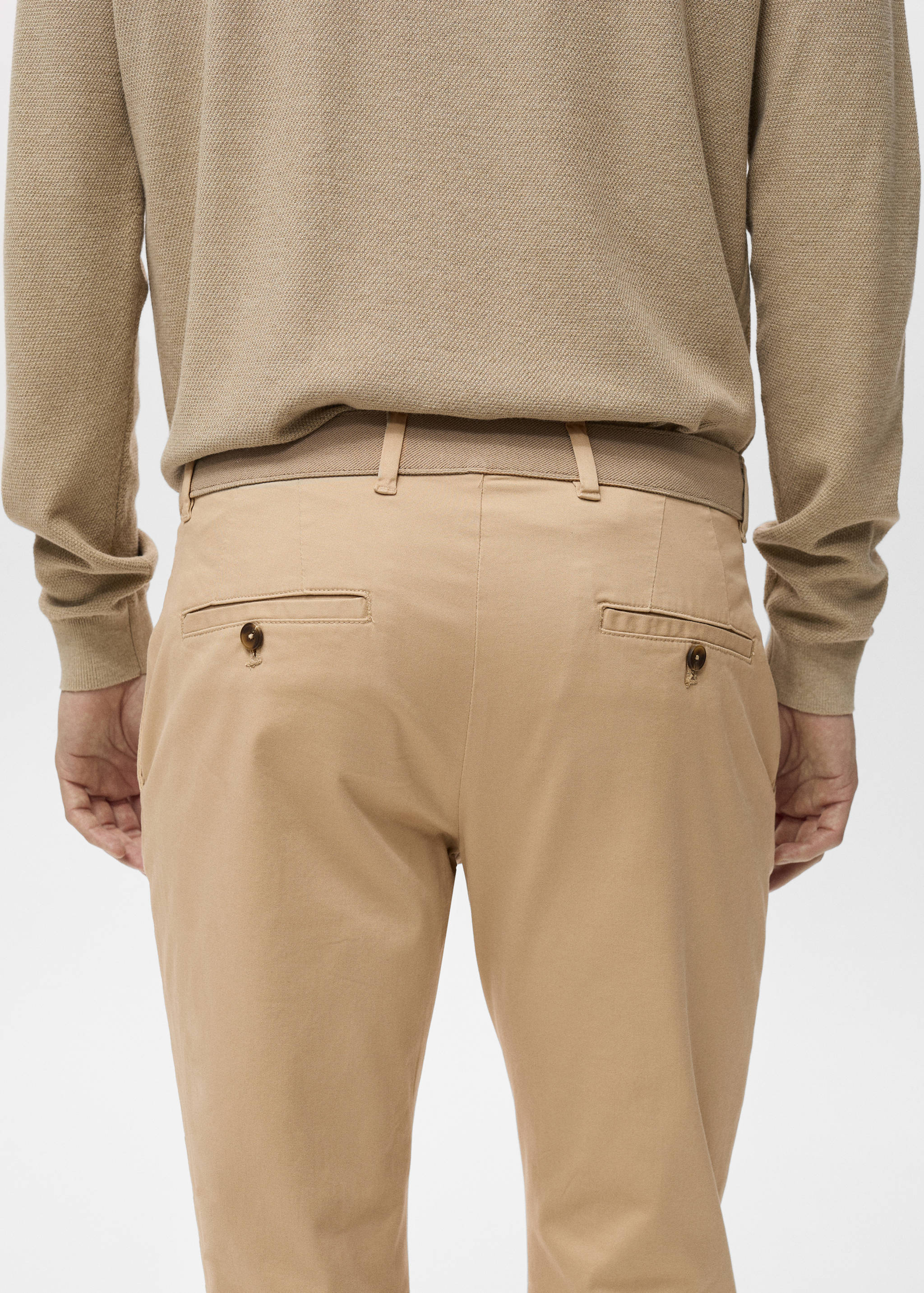 Pantalon Prato chino cropped tapered - Détail de l'article 4