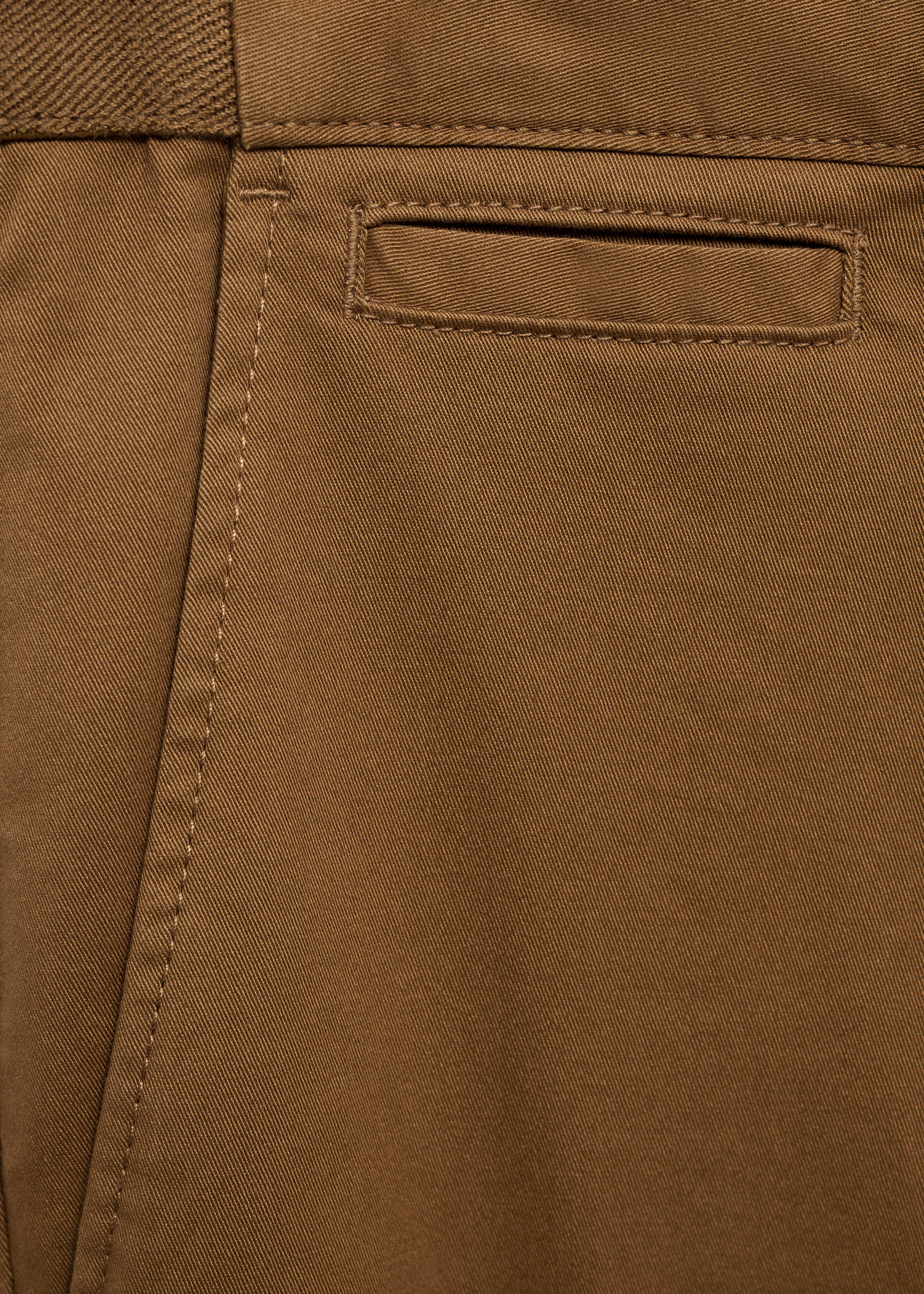 Prato cropped tapered chino trousers - Details of the article 0
