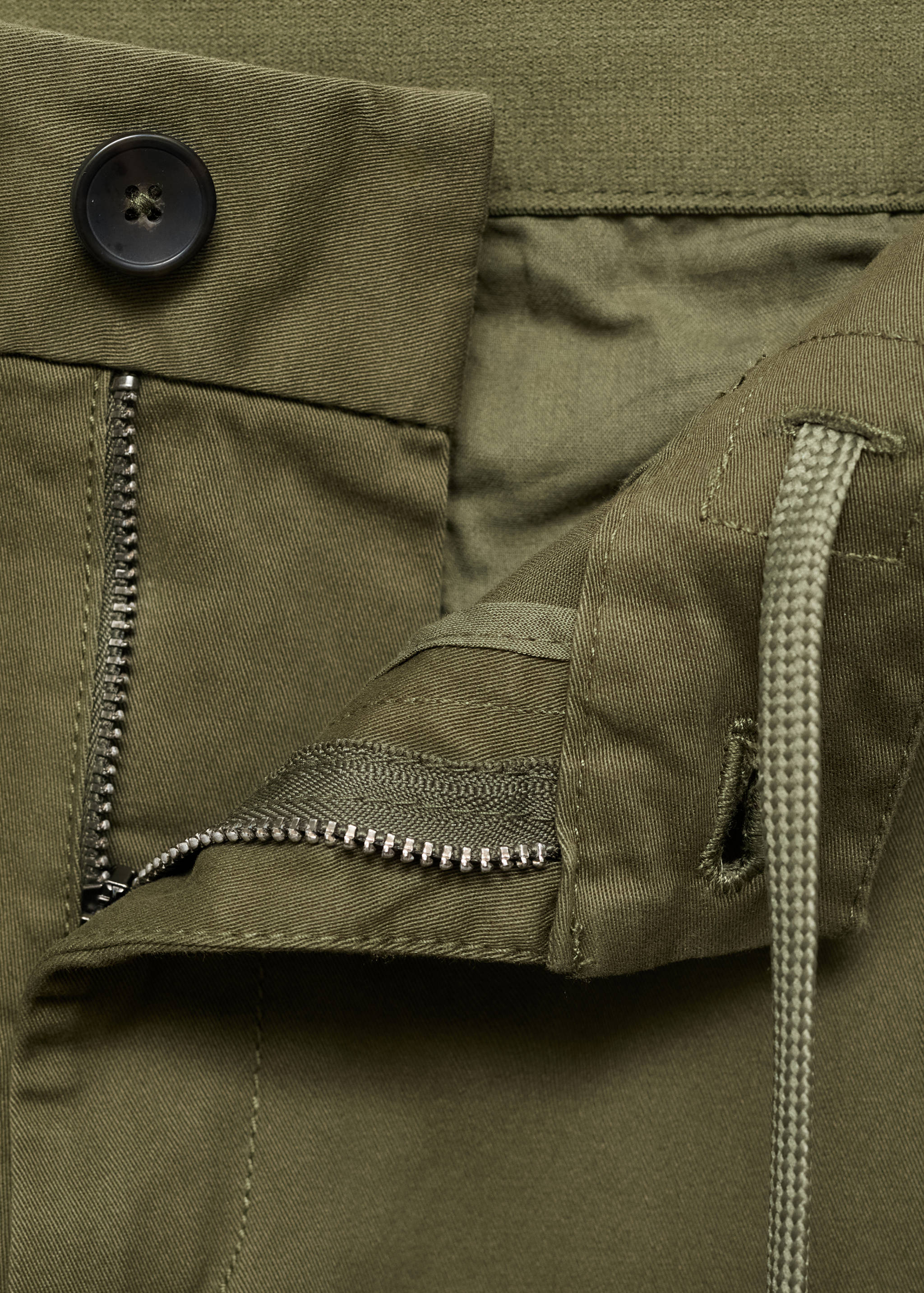 Prato cropped tapered chino trousers - Details of the article 8