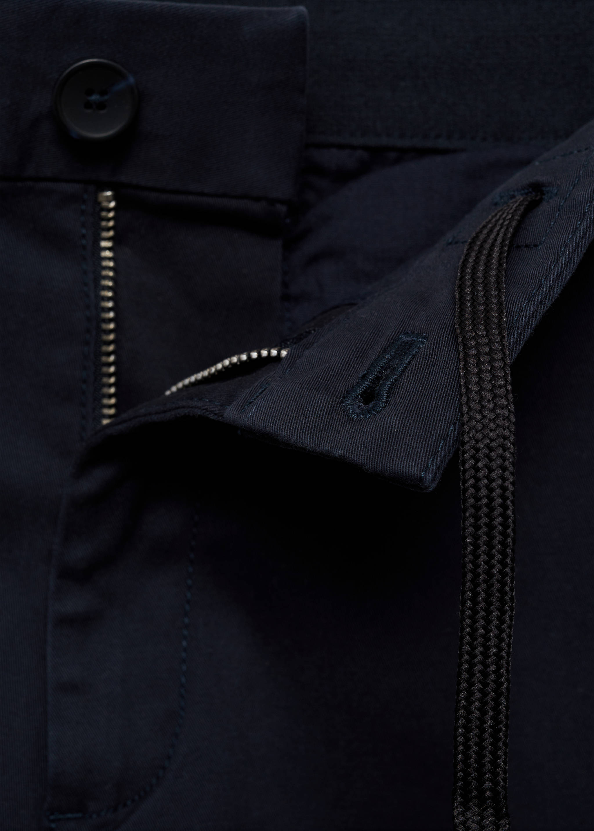 Prato cropped tapered chino trousers - Details of the article 8