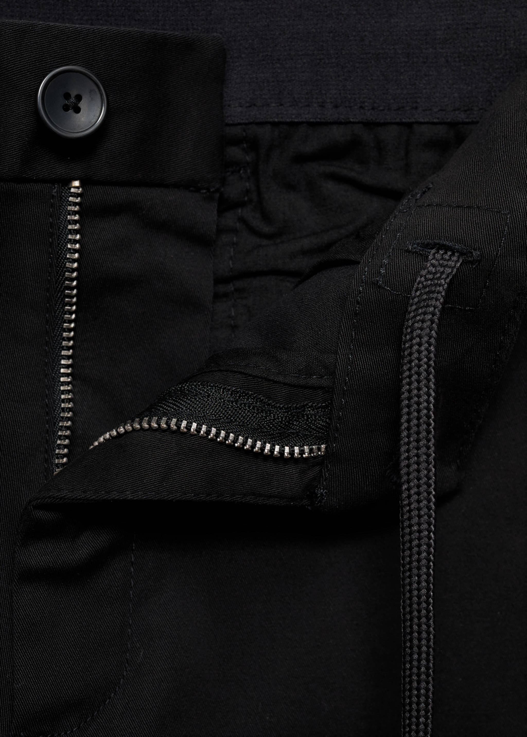 Prato cropped tapered chino trousers - Details of the article 8
