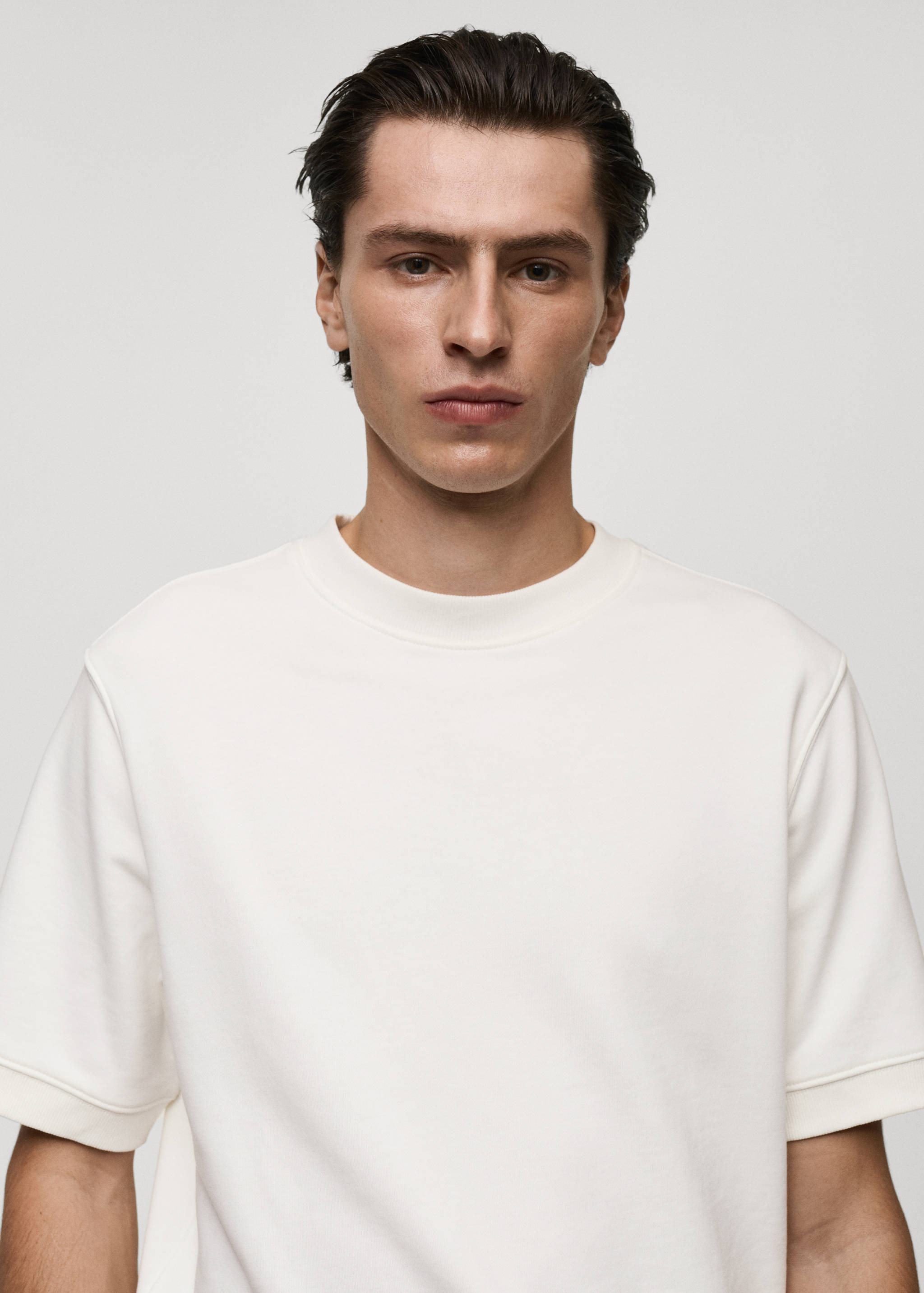 Regular-fit cotton t-shirt - Details of the article 1