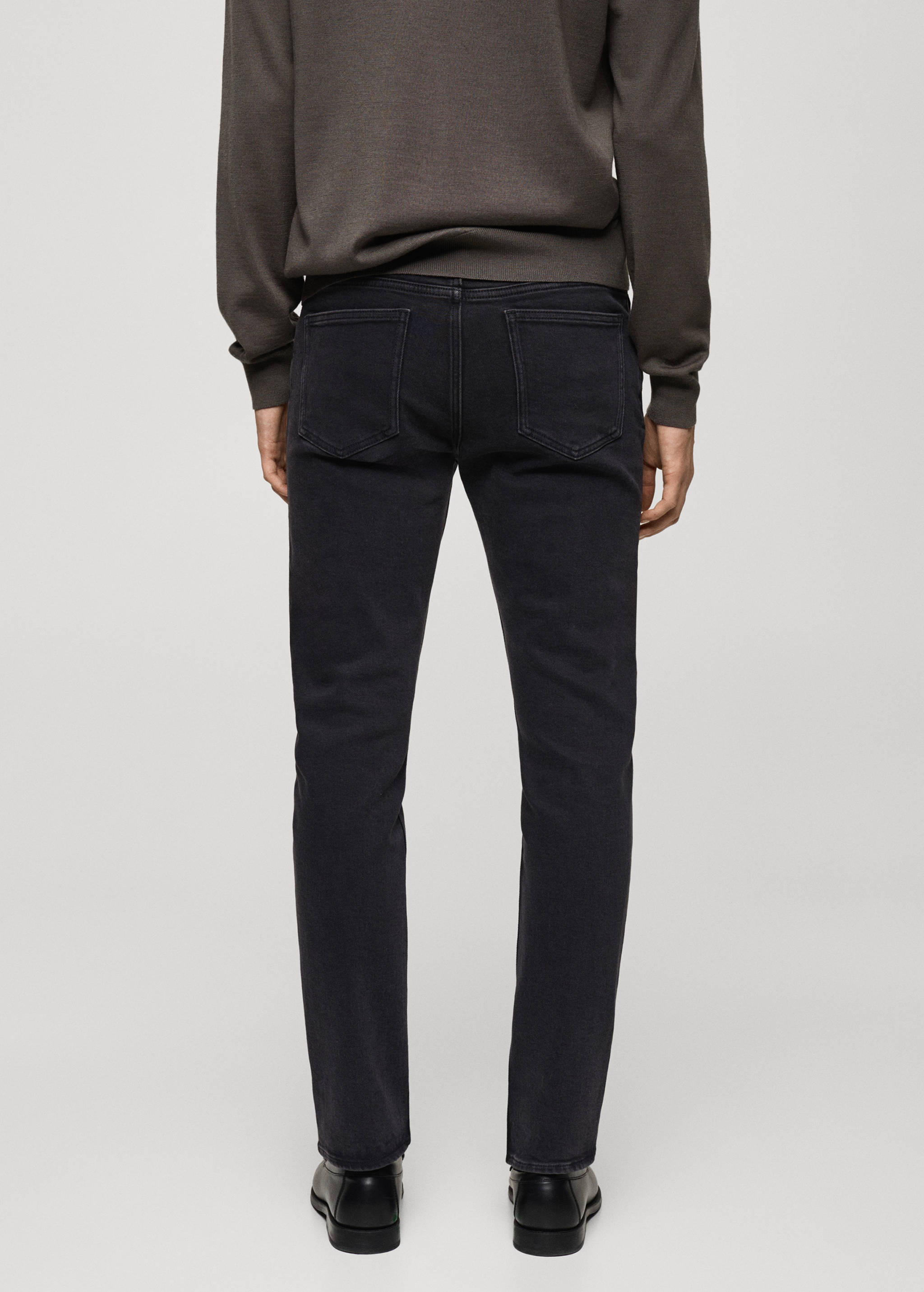 Texans Jan slim fit negres - Revers de l'article