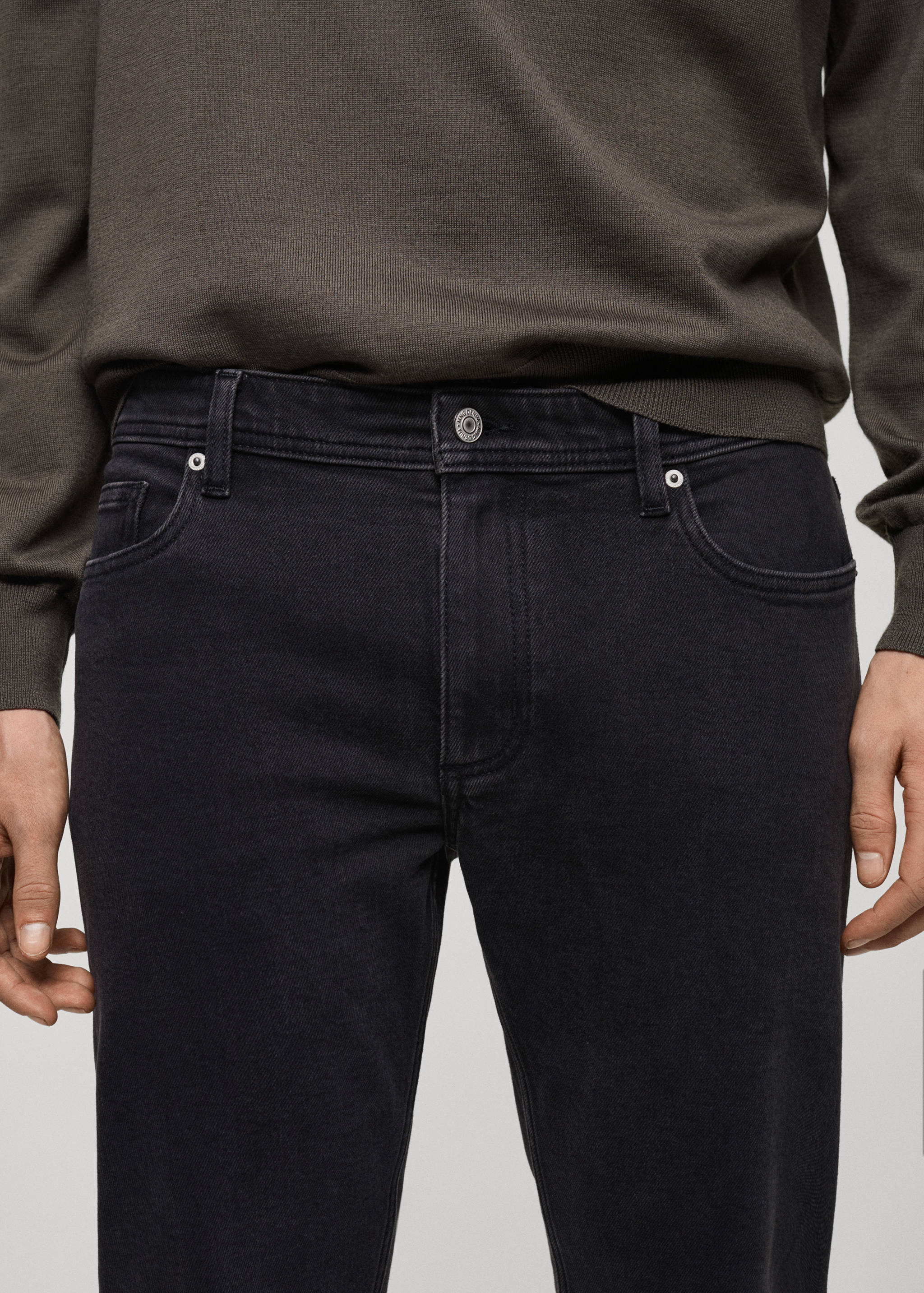 Texans Jan slim fit negres - Detall de l'article 1