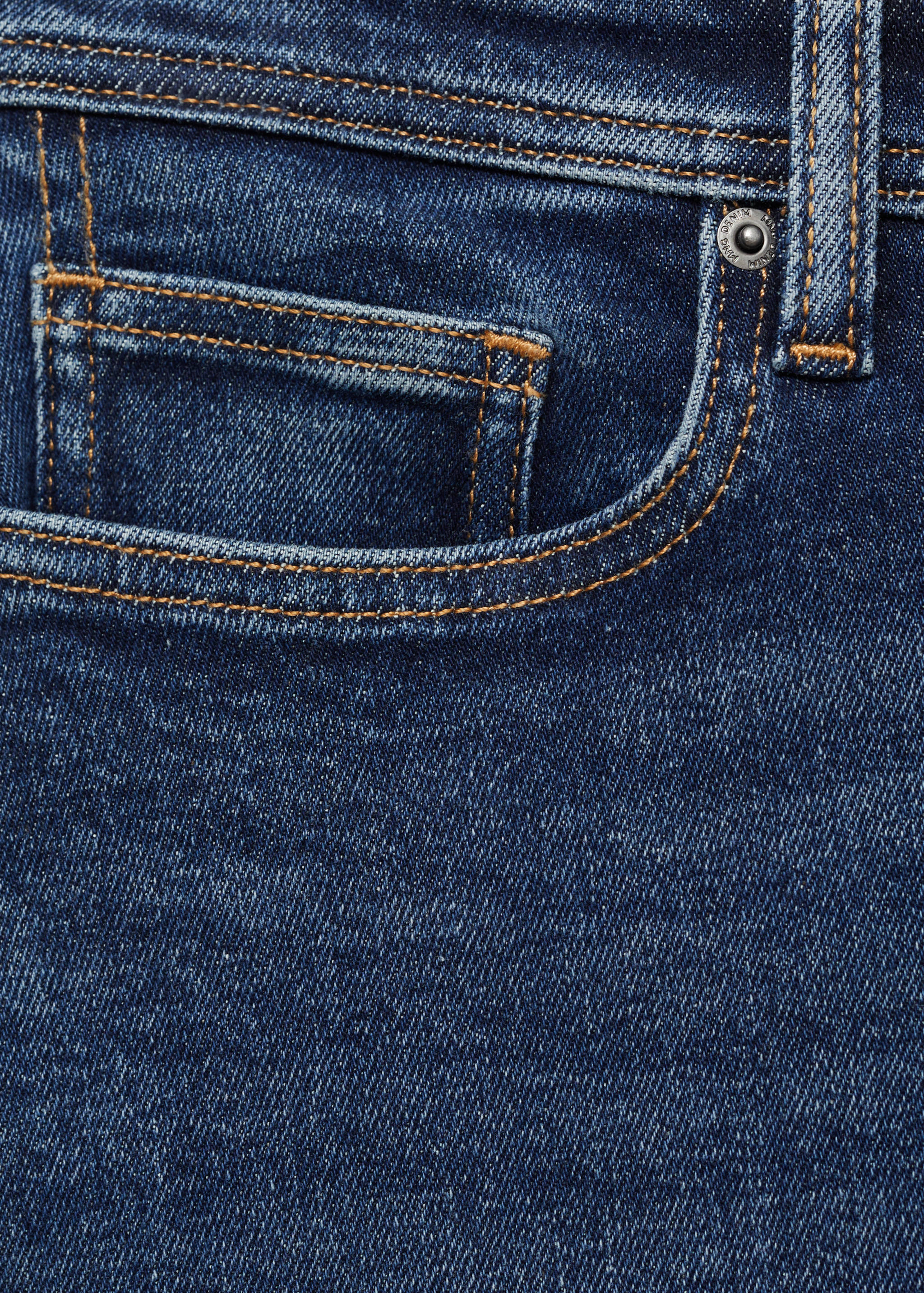 Jan slim-fit faded dark-wash jeans - Details of the article 0