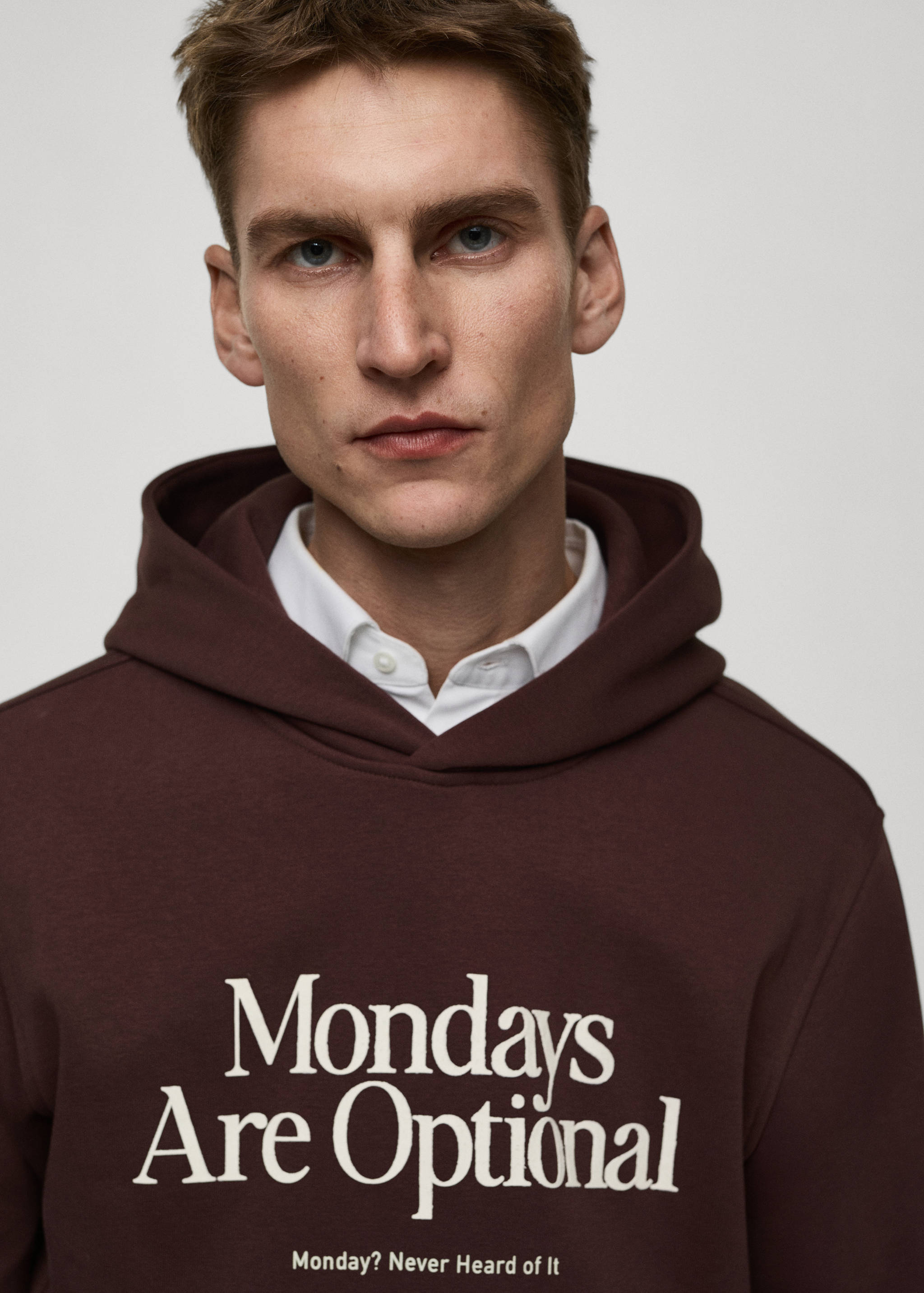 Sudadera algodón estampada - Detalle del artículo 1